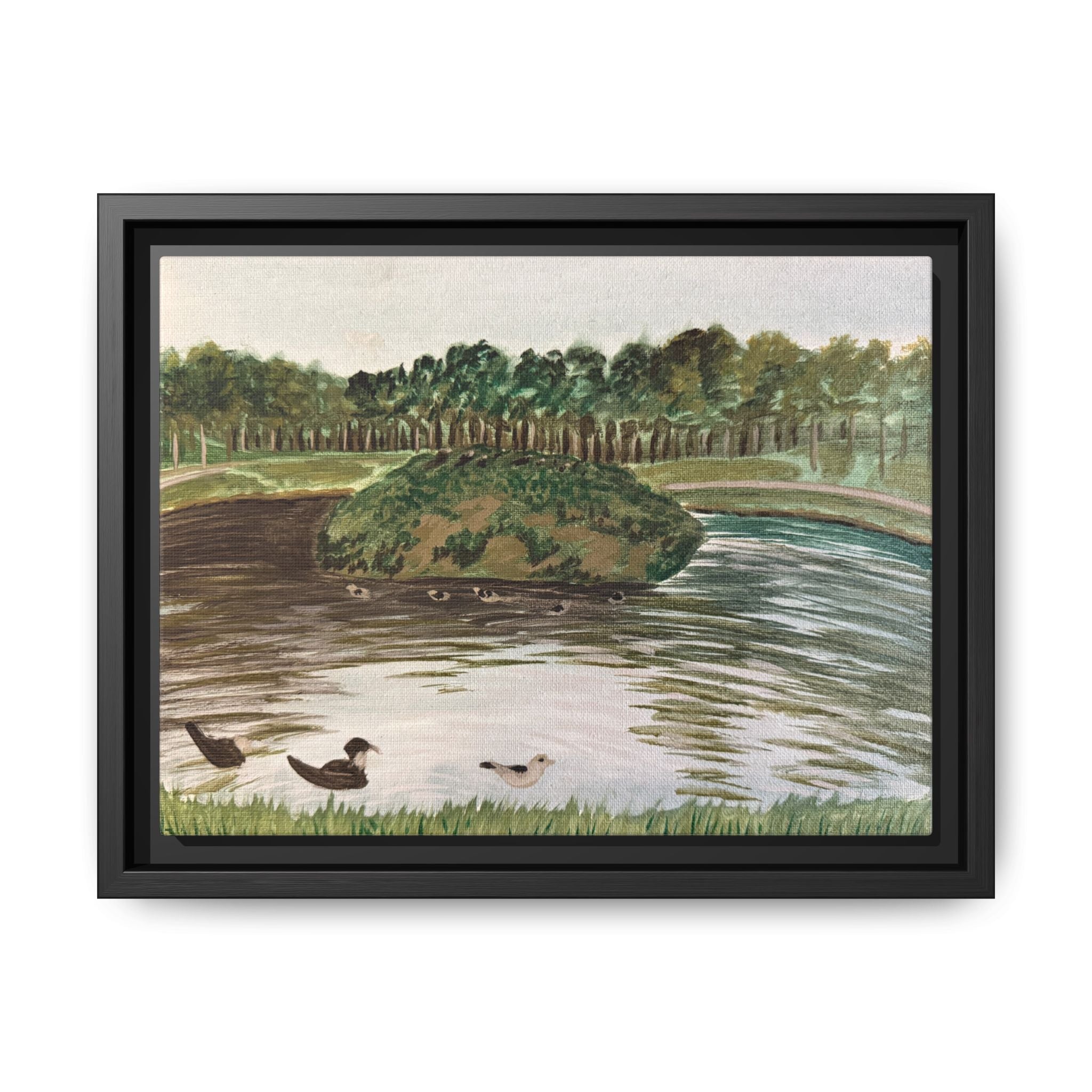 Dickson, Tennessee - Day 32 - Pushing The Art Framed Canvas