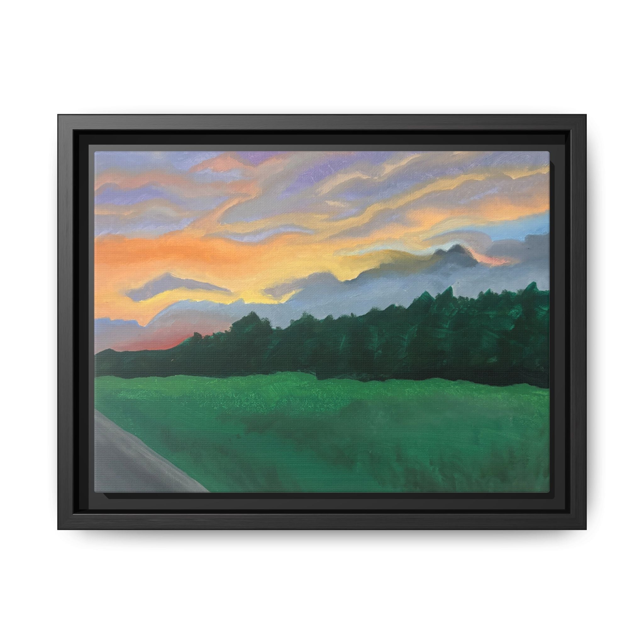 Lebanon, Tennessee - Day 30 - Pushing The Art Framed Canvas