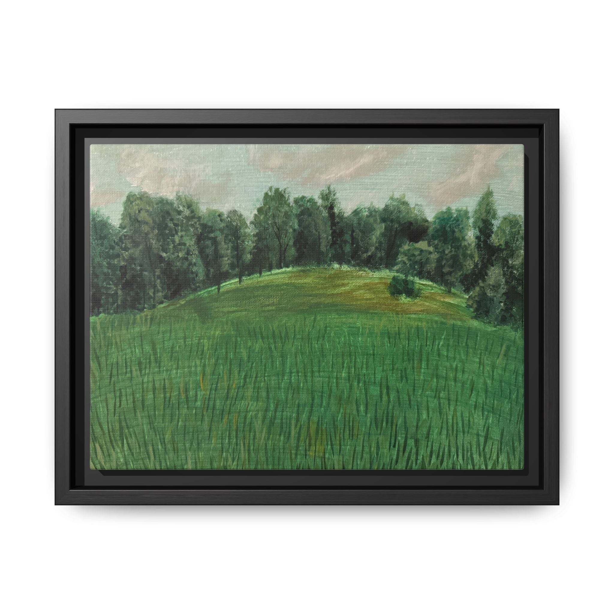 Warrenton, Virginia - Day 10 - Pushing The Art Framed Canvas