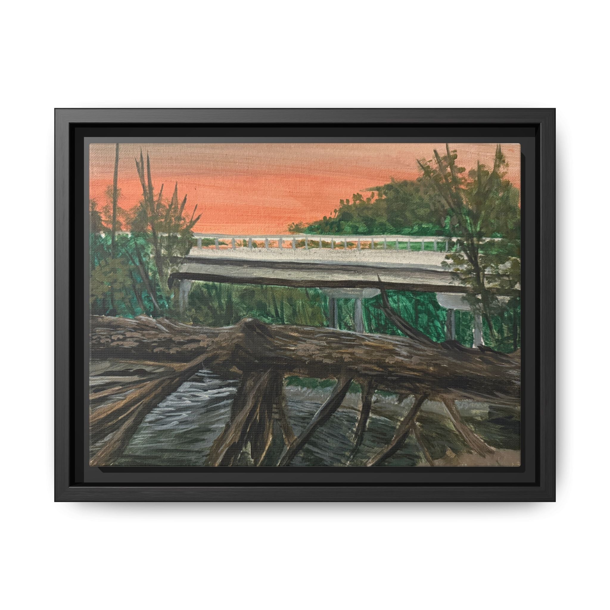 Bull Run, Manassas, Virginia - Day 8 - Pushing The Art Framed Canvas