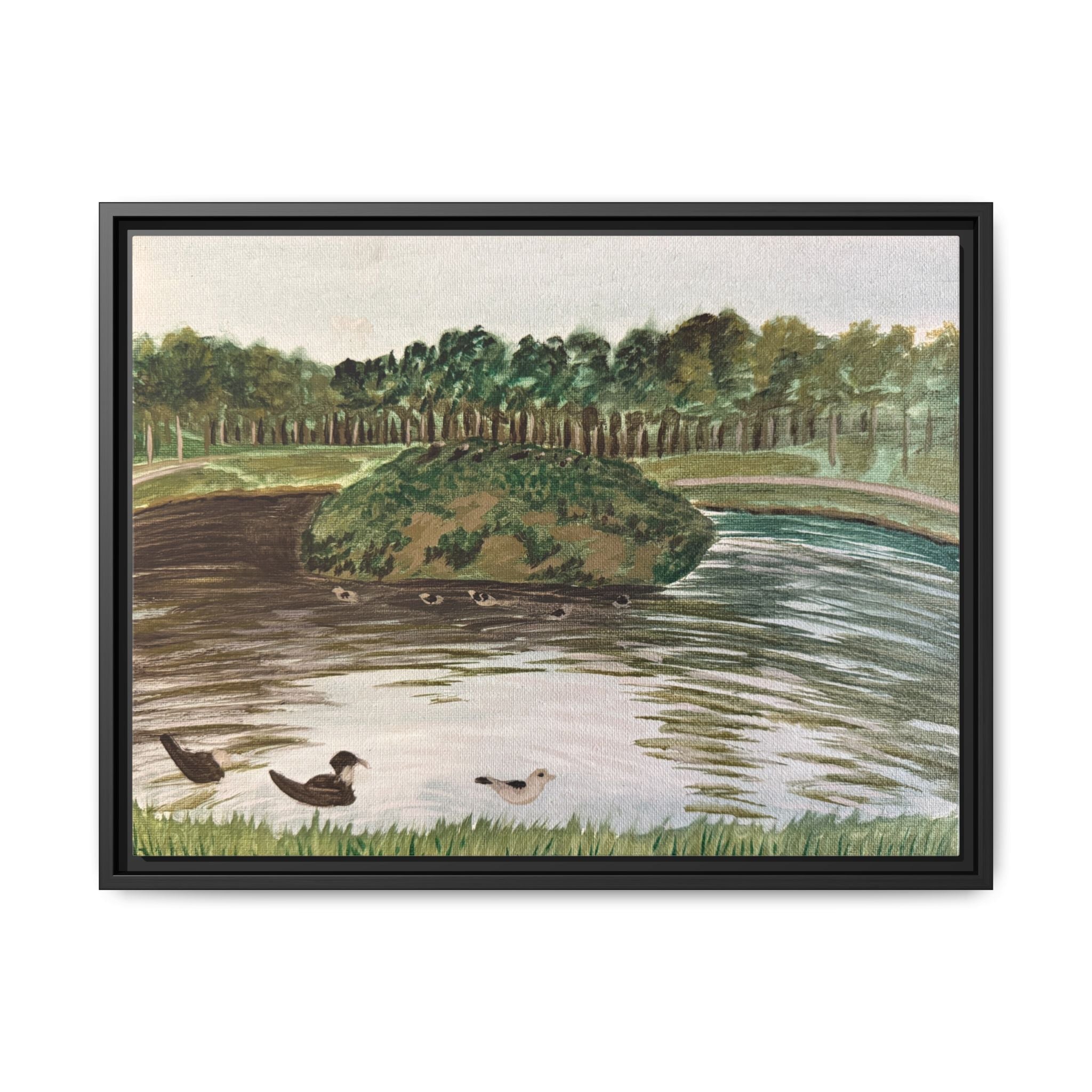 Dickson, Tennessee - Day 32 - Pushing The Art Framed Canvas