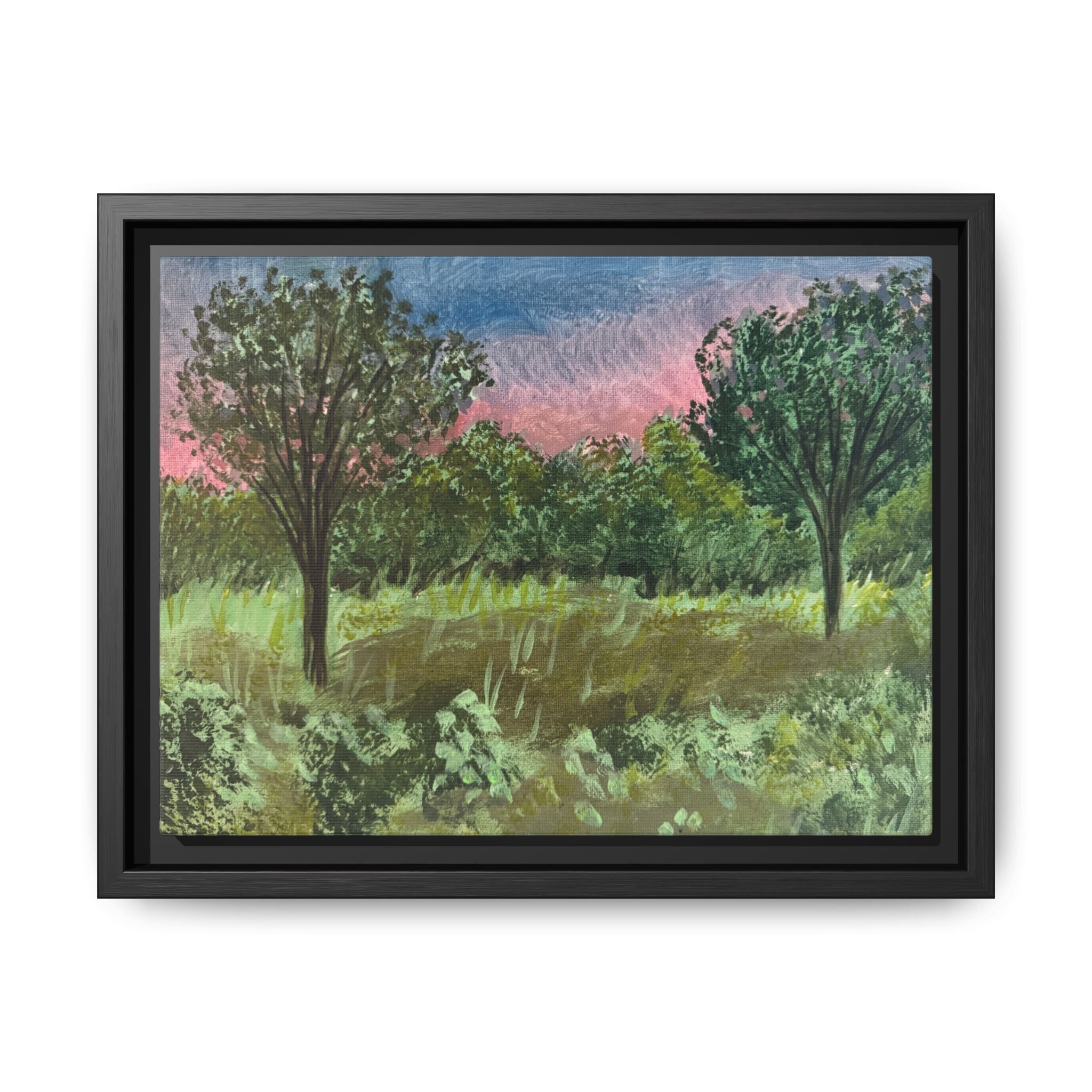 Millington, Tennessee - Day 36 - Pushing The Art Framed Canvas