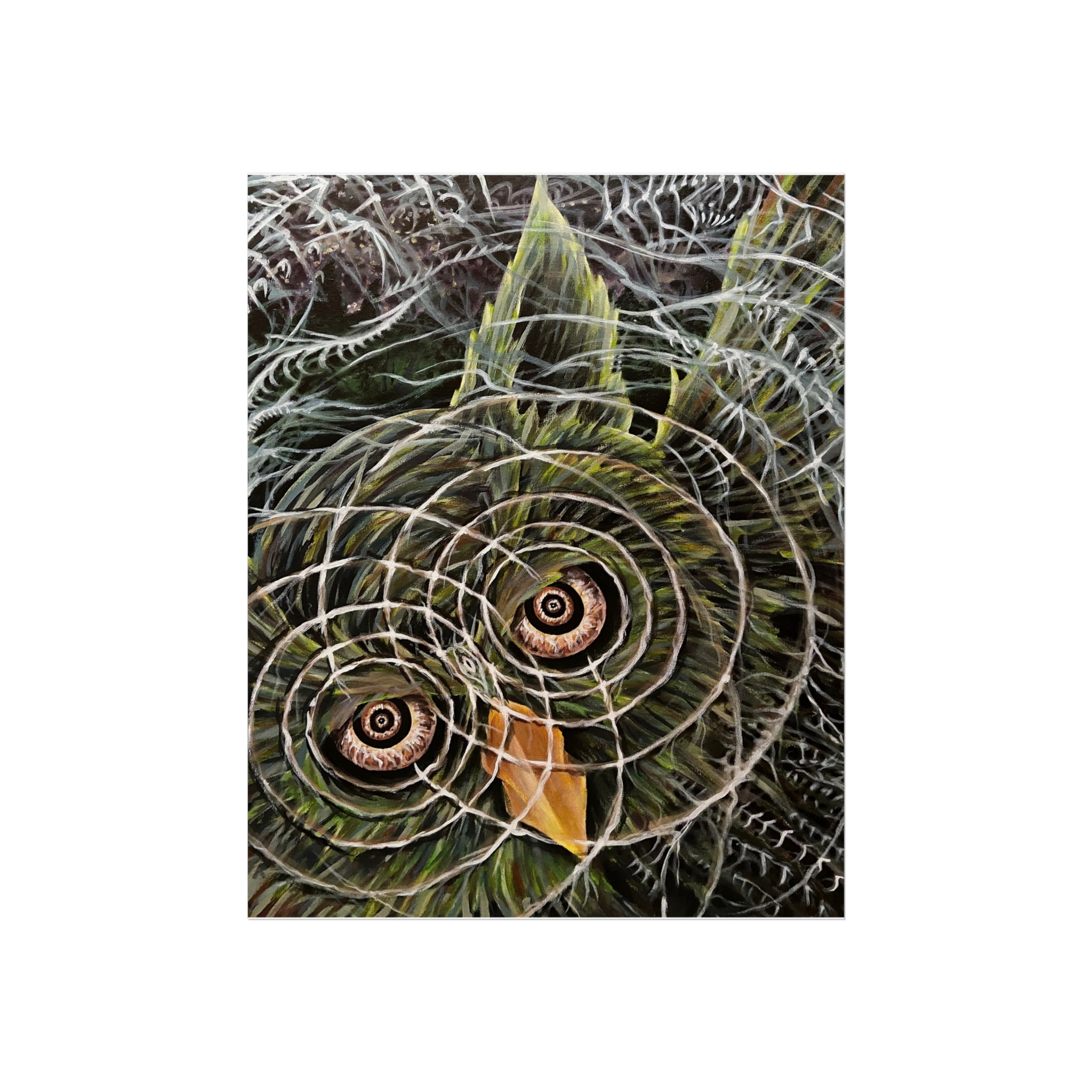 Hoo-Lucinations Fine Art Print