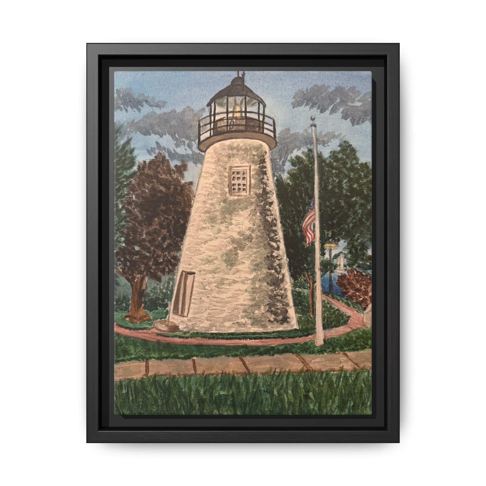 Havre de Grace, Maryland - Day 4- Pushing The Art Framed Canvas