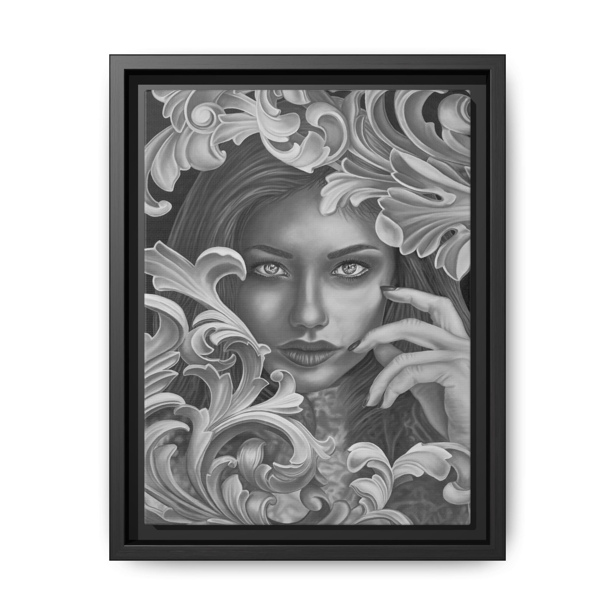 Silent Persuasion Framed Canvas