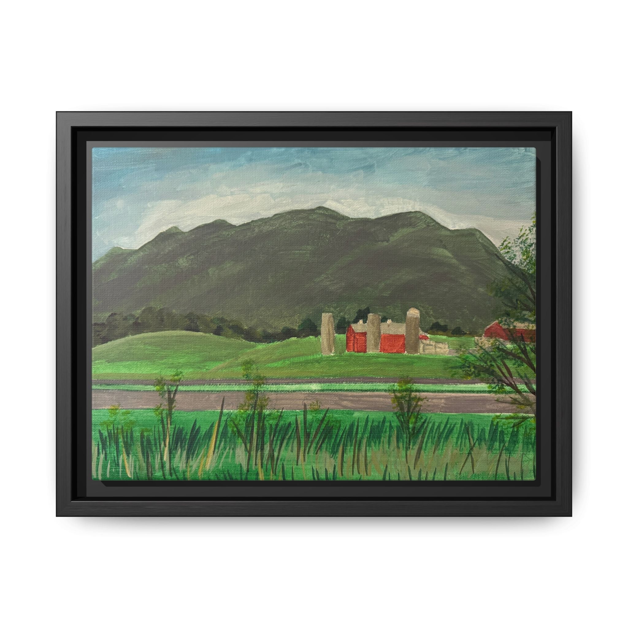 Buchanan, Virginia - Day 15 - Pushing The Art Framed Canvas