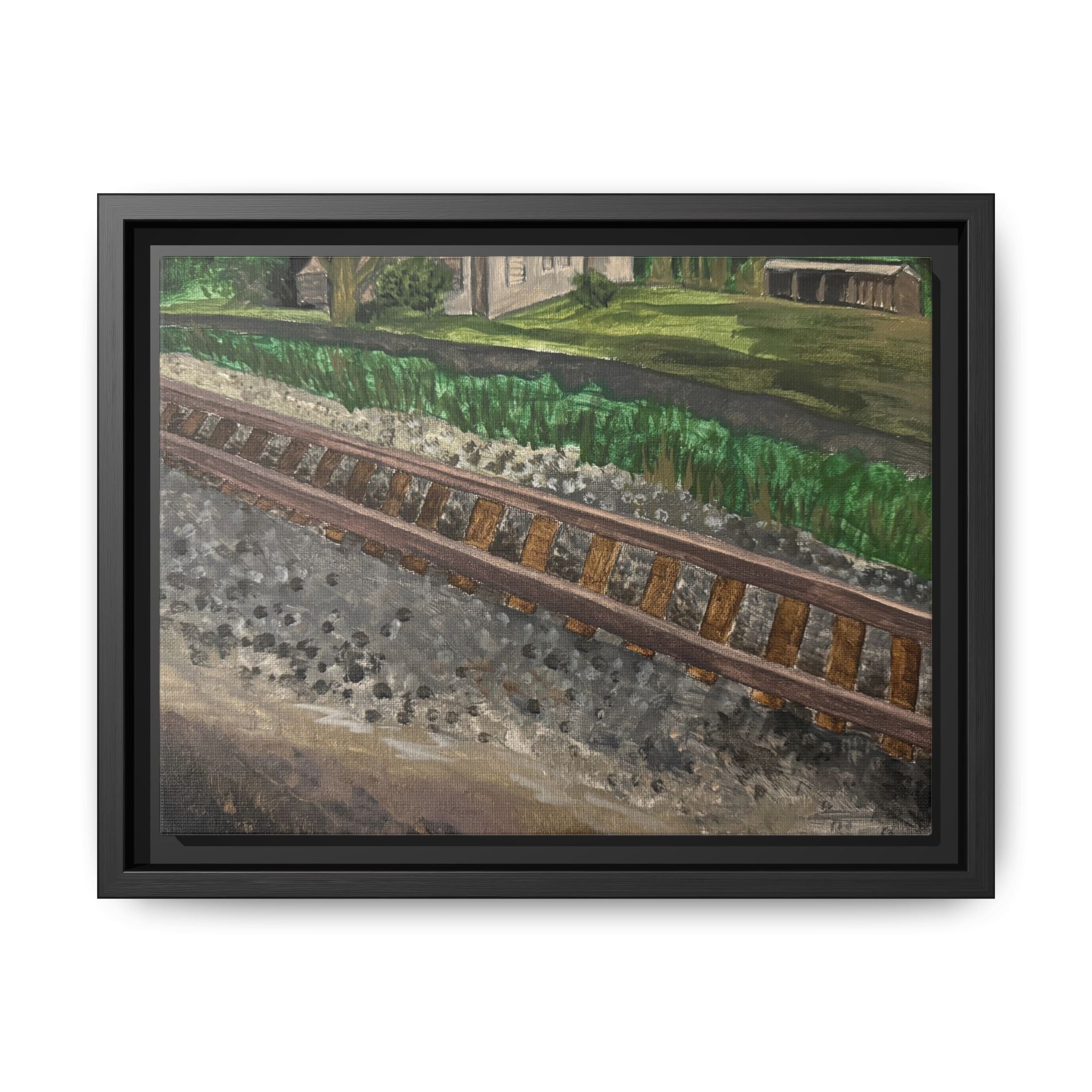 Culpeper, Virginia - Day 11 - Pushing The Art Framed Canvas