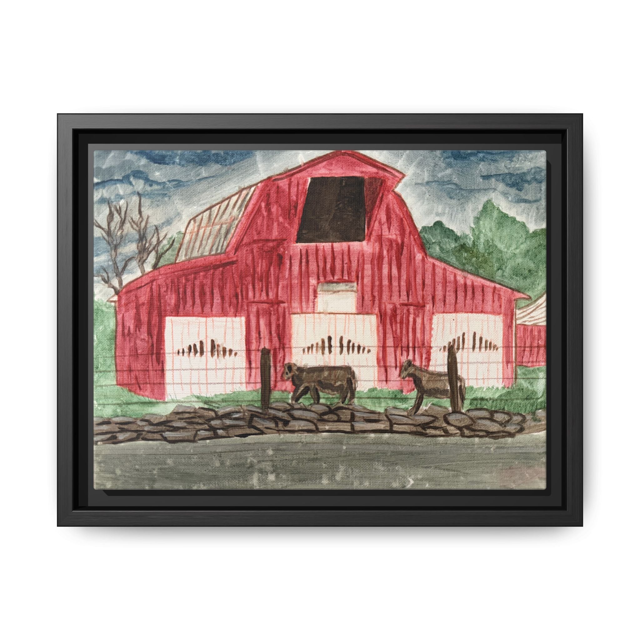 Gordonsville, Tennessee - Day 29 - Pushing The Art Framed Canvas