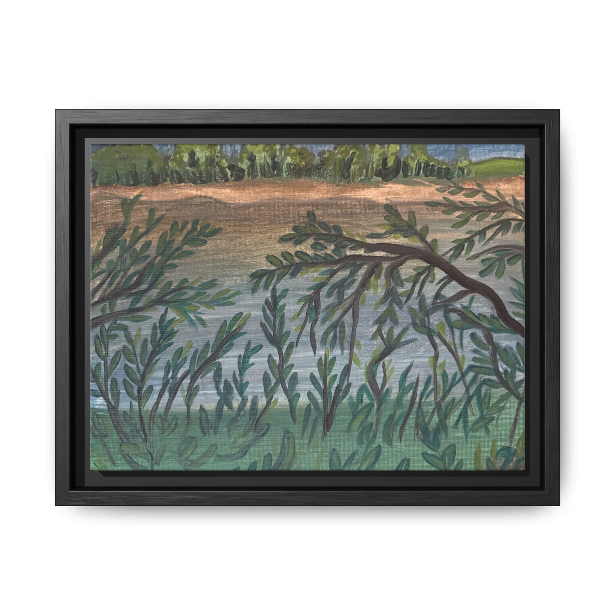 Radford, Virginia - Day 18 - Pushing The Art Framed Canvas