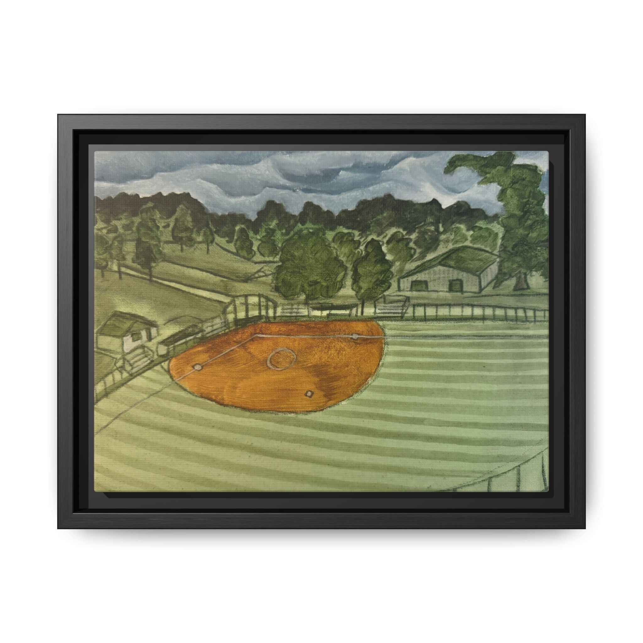 Morristown, Tennessee - Day 23 - Pushing The Art Framed Canvas