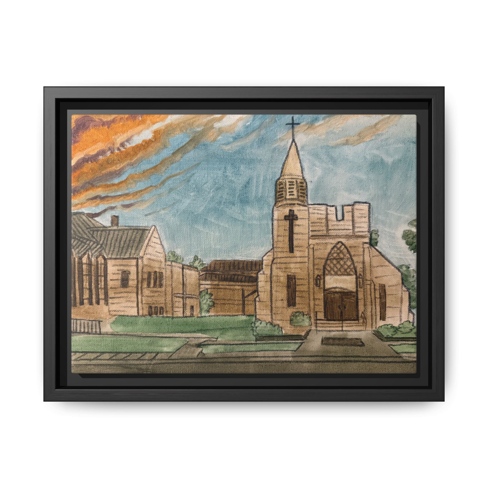 Crossville, Tennessee - Day 27 - Pushing The Art Framed Canvas