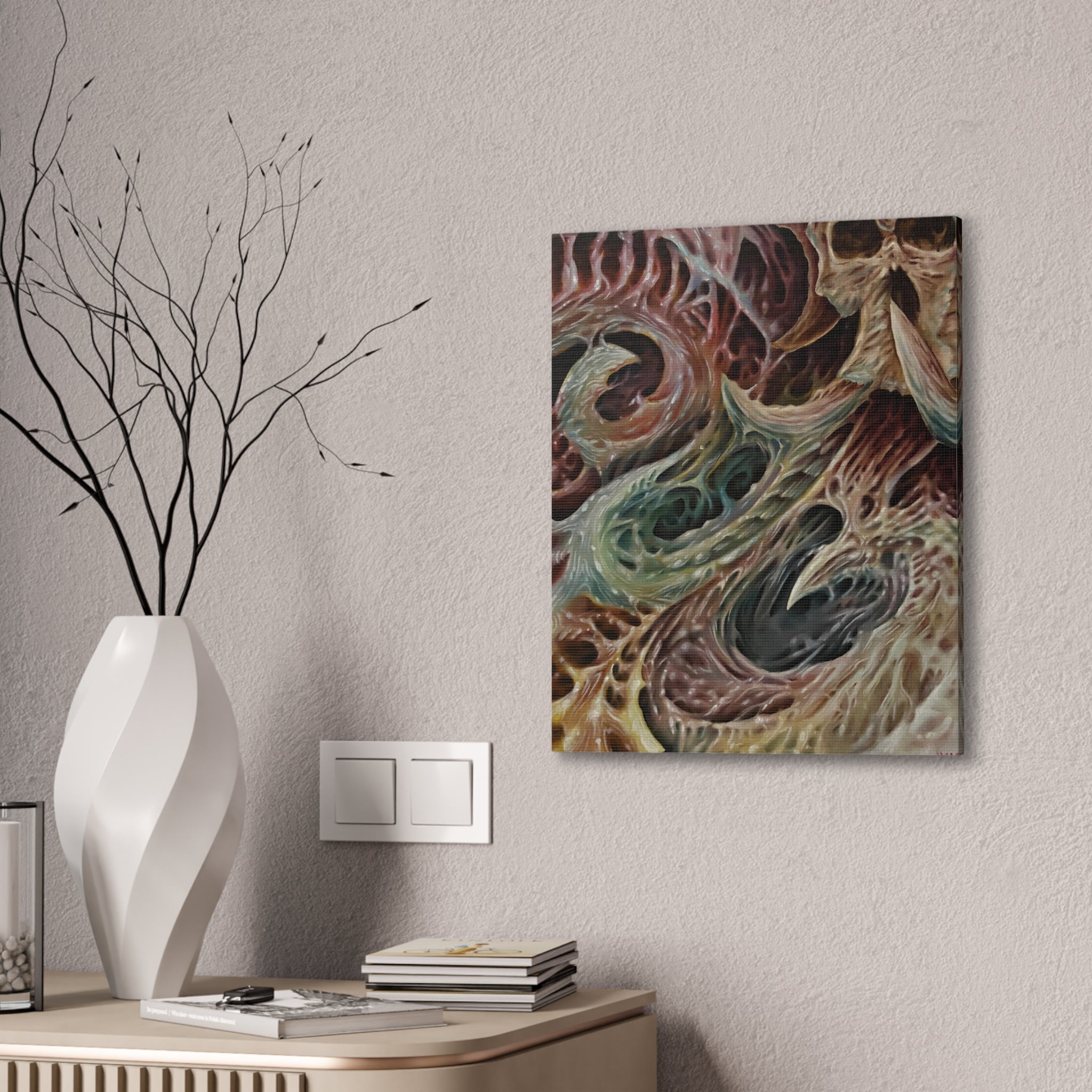 Liquid Slimy Dreams (LSD) Canvas