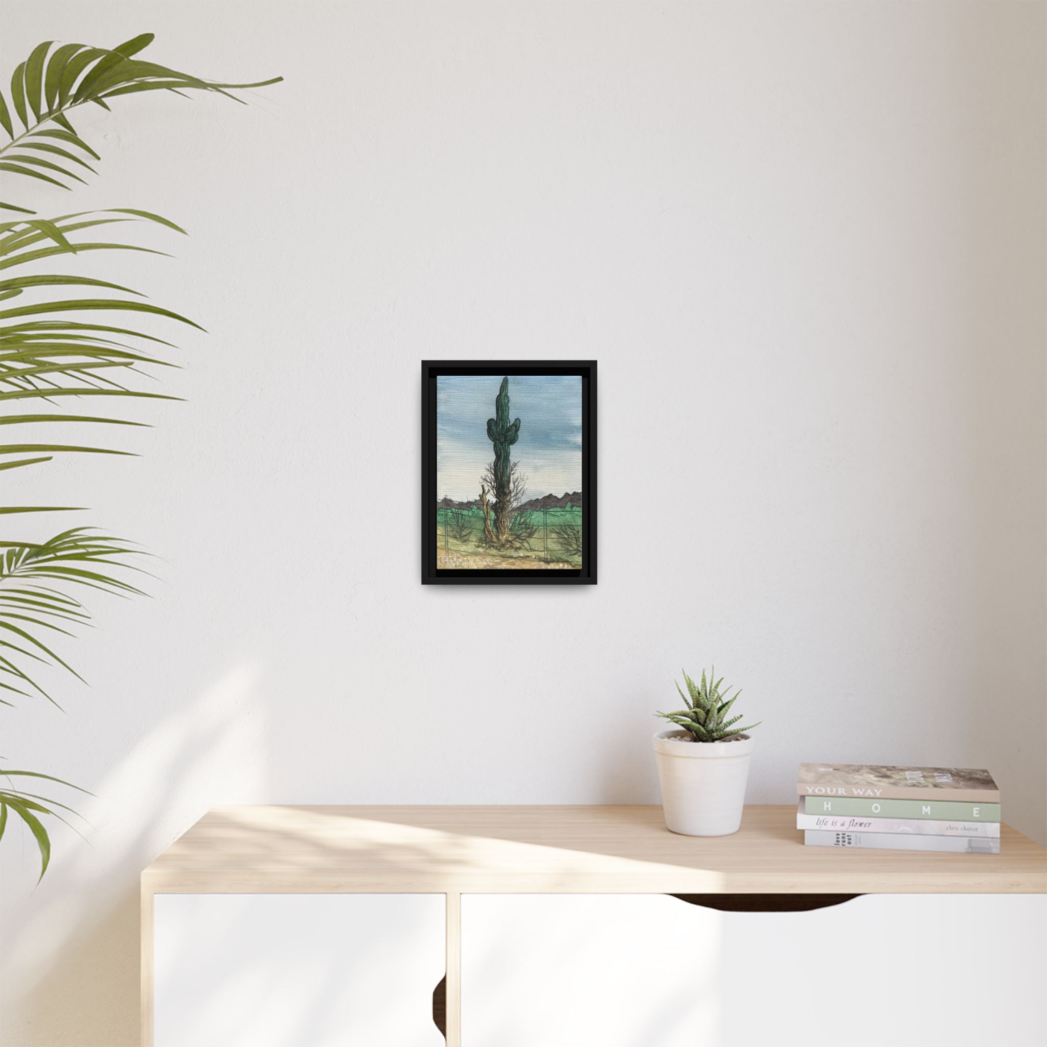Gila Bend, Arizona - Day 93 - Pushing The Art Framed Canvas
