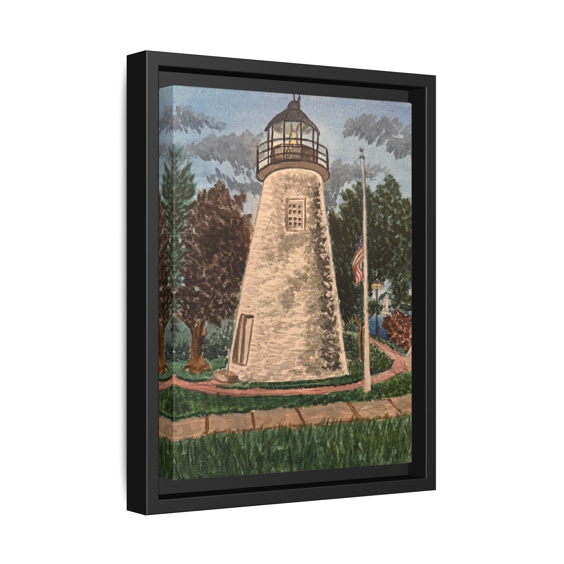 Havre de Grace, Maryland - Day 4- Pushing The Art Framed Canvas