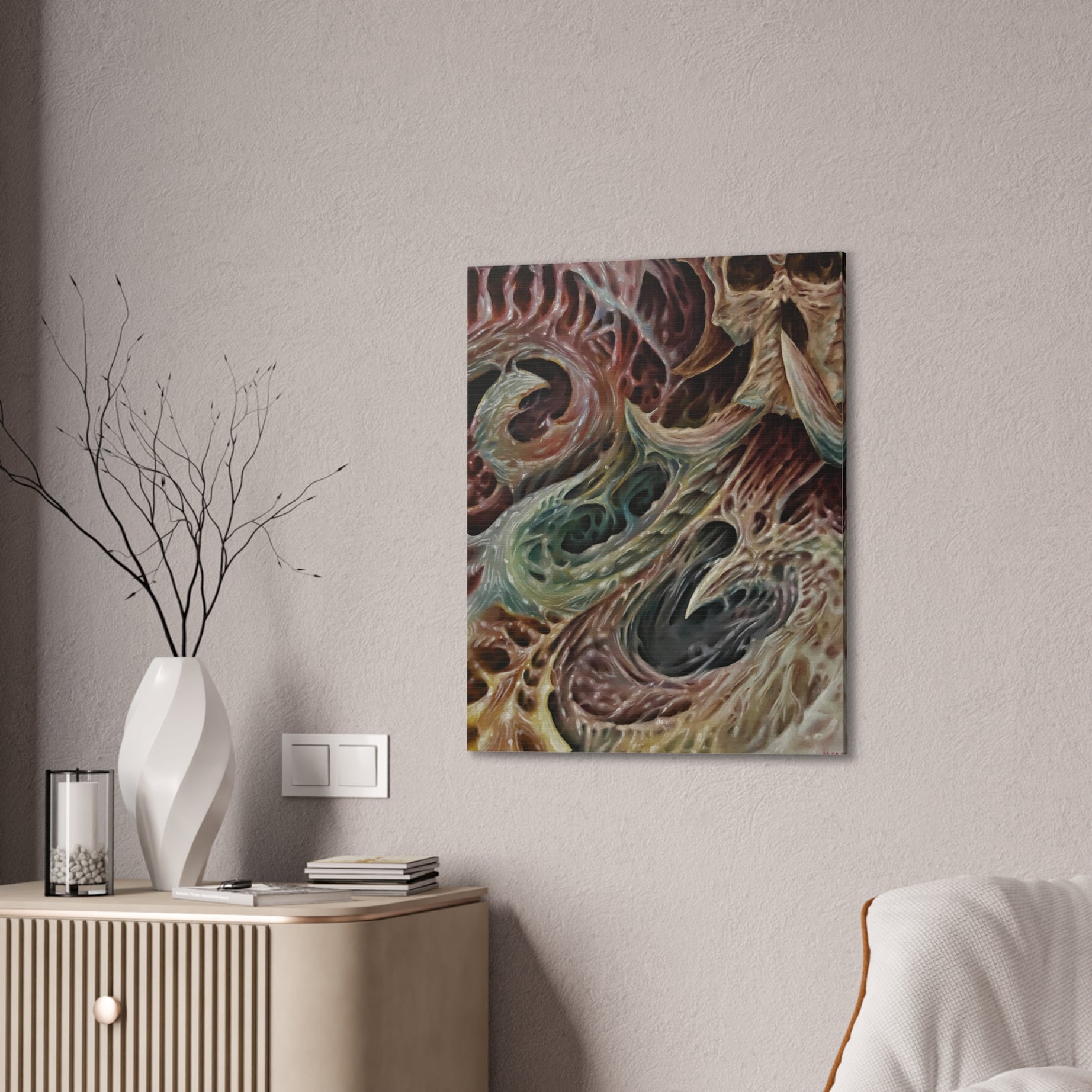 Liquid Slimy Dreams (LSD) Canvas