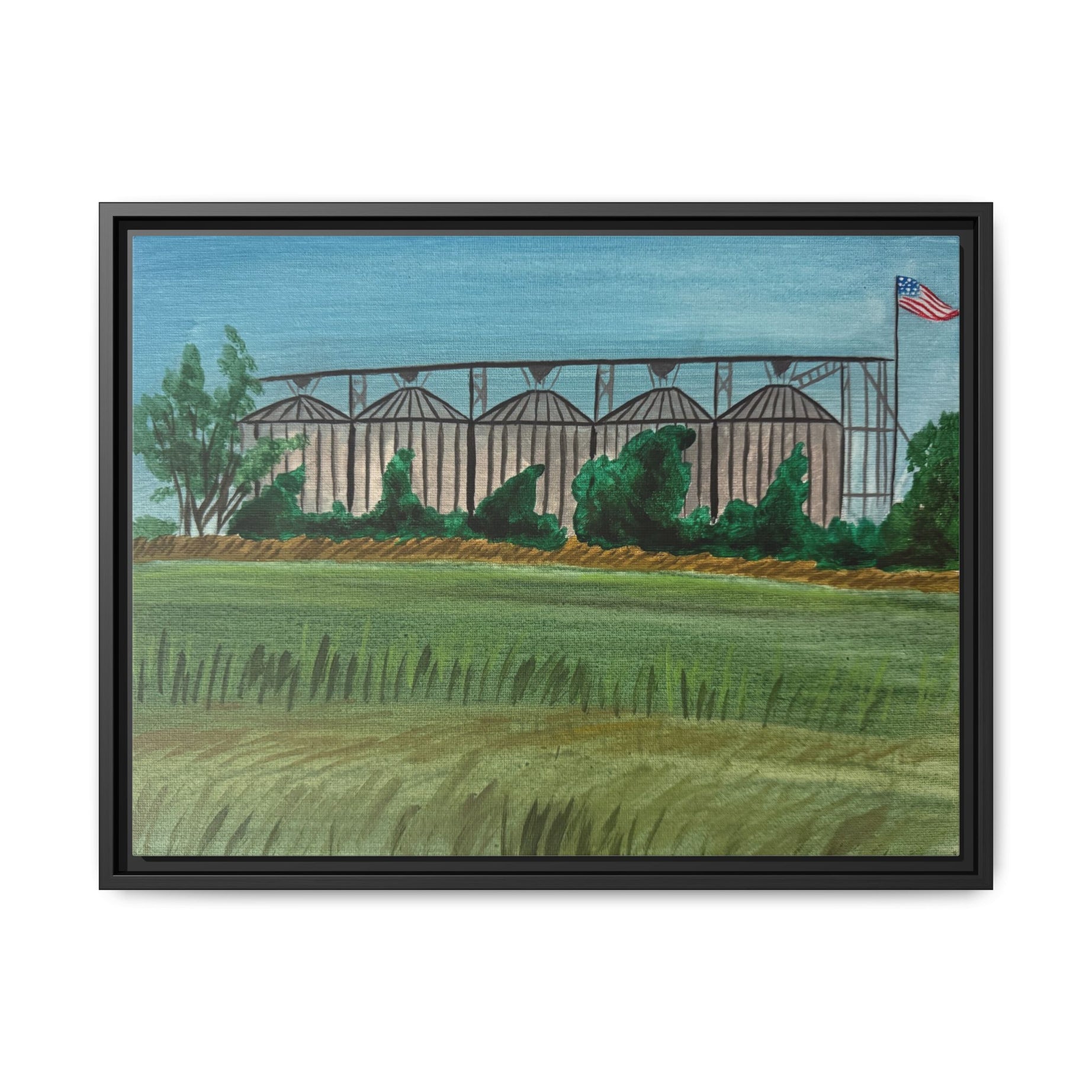 Wheatley, Arkansas - Day 38 - Pushing The Art Framed Canvas