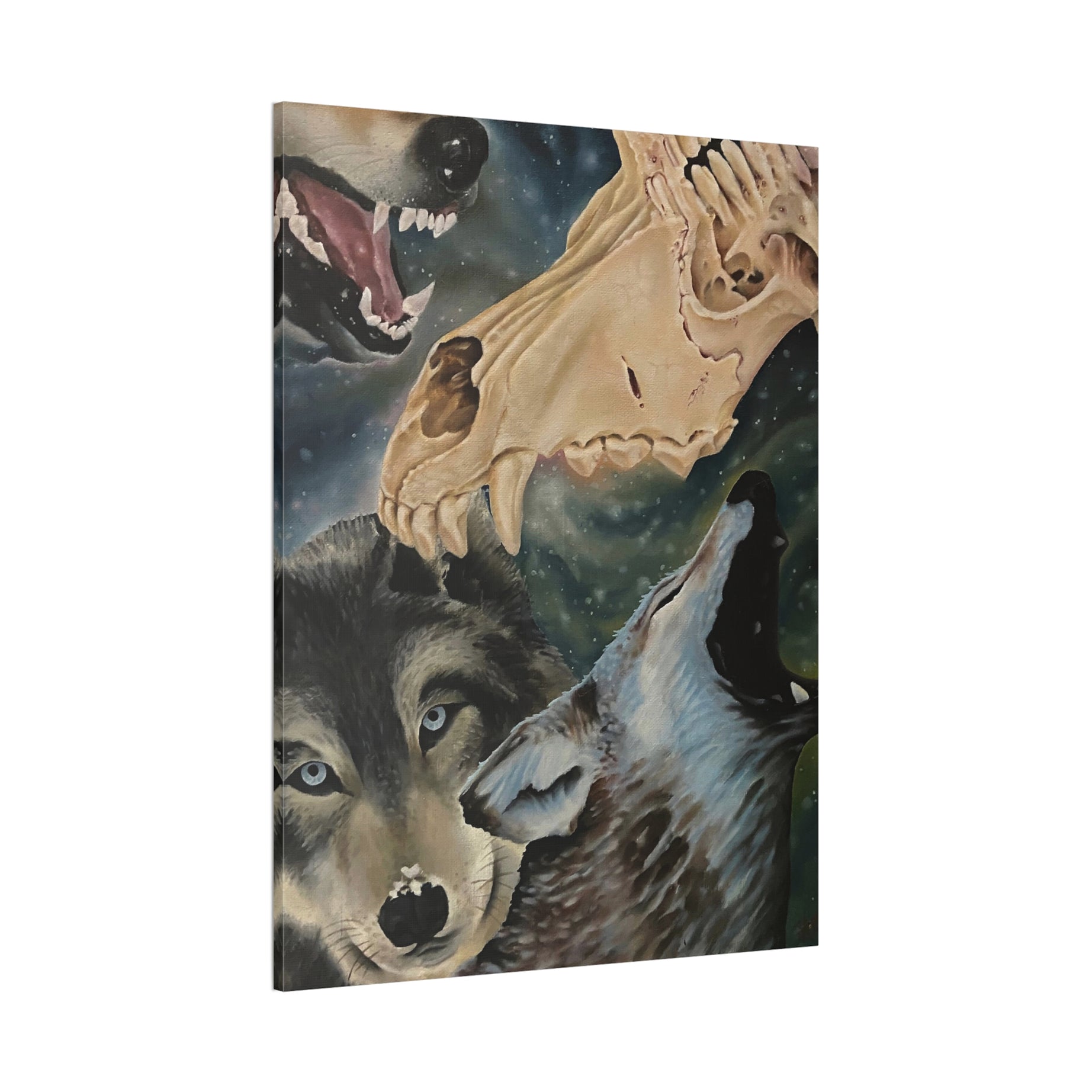Cry Wolf Canvas