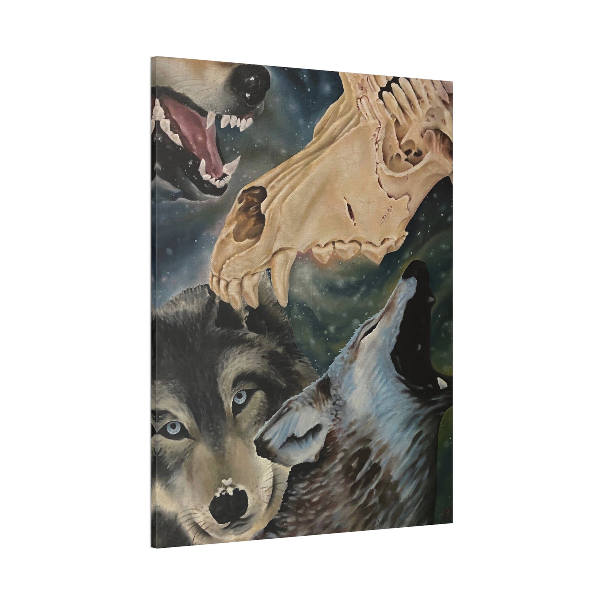 Cry Wolf Canvas