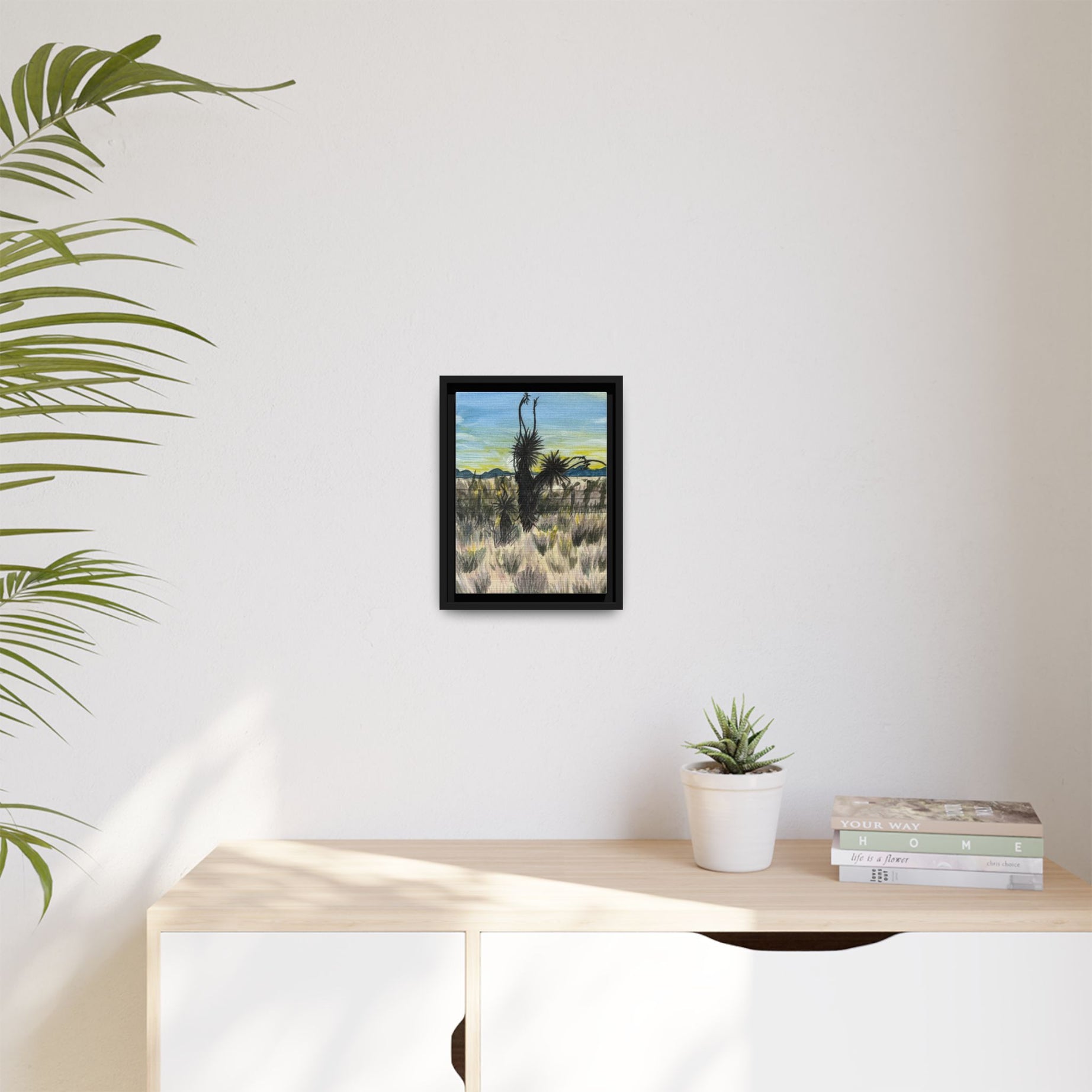 Duncan, Arizona - Day 83 - Pushing The Art Framed Canvas