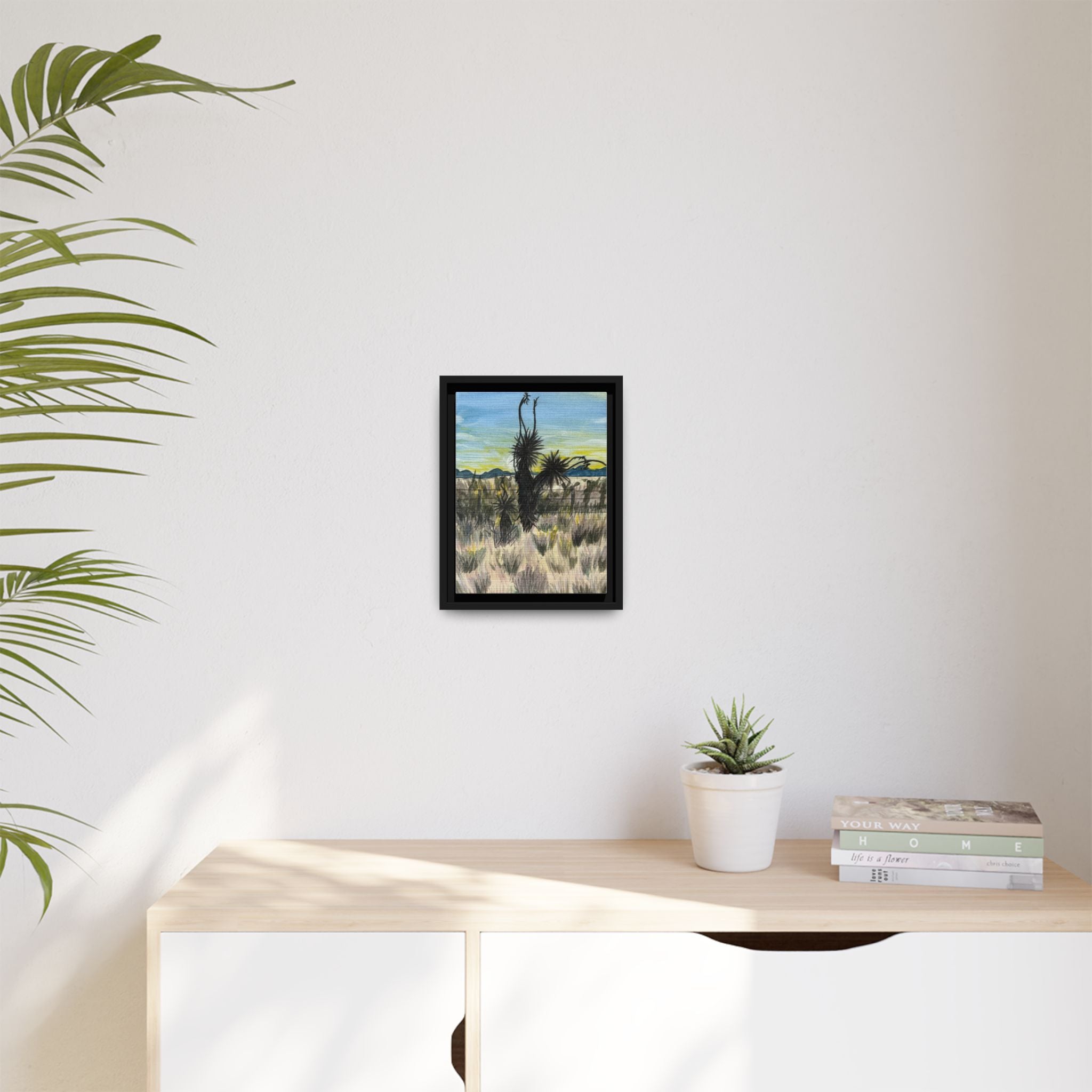 Duncan, Arizona - Day 83 - Pushing The Art Framed Canvas