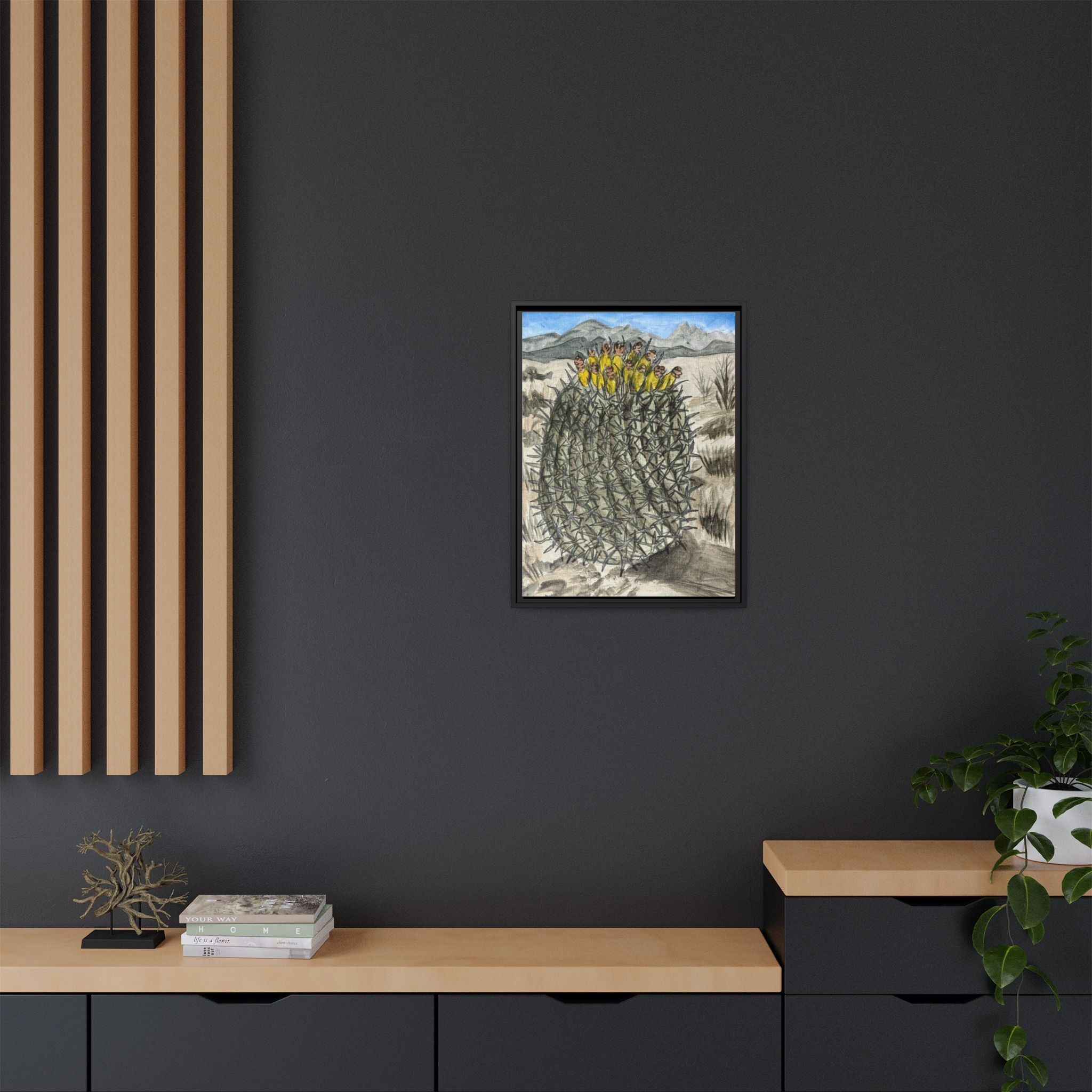 Safford, Arizona - Day 84 - Pushing The Art Framed Canvas