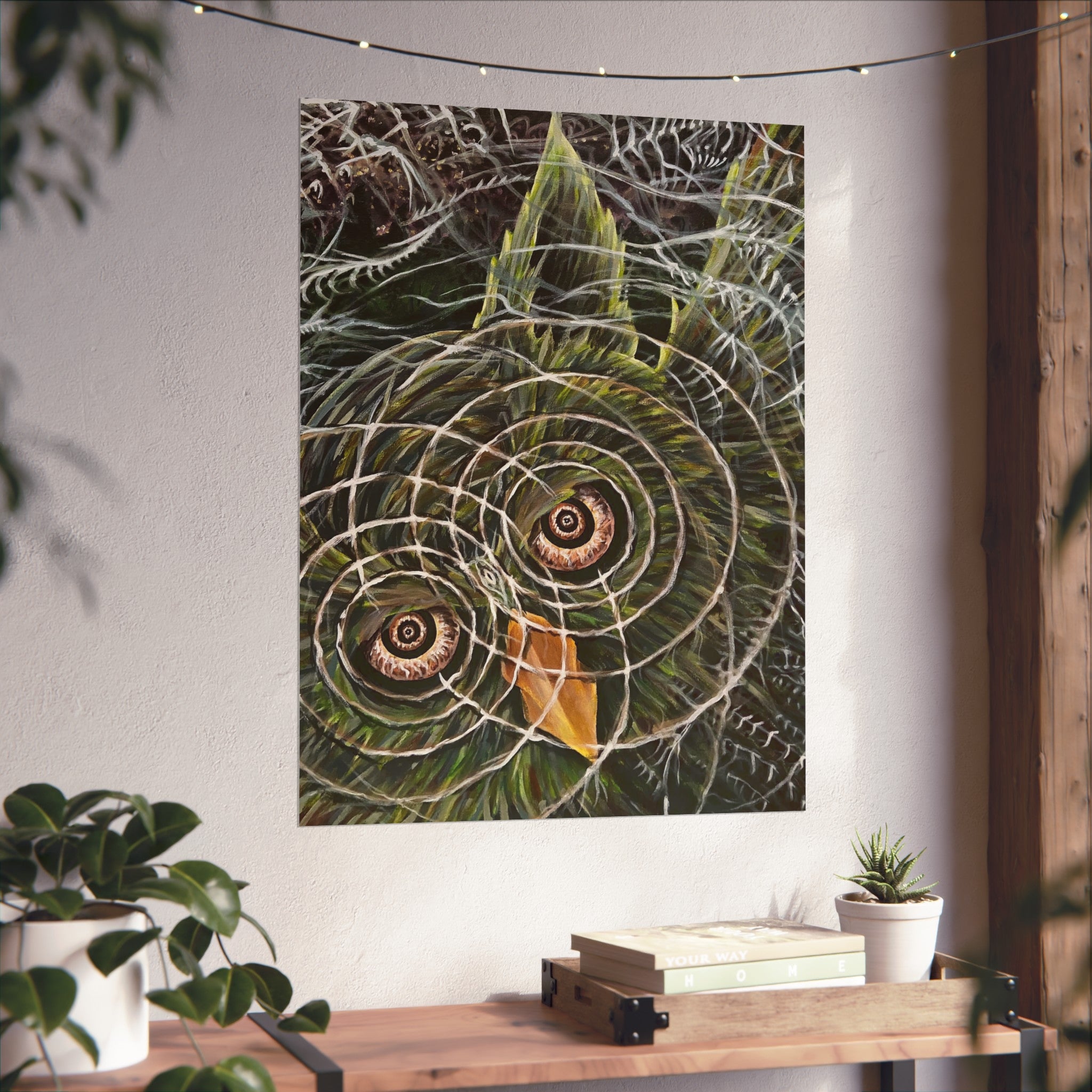 Hoo-Lucinations Fine Art Print