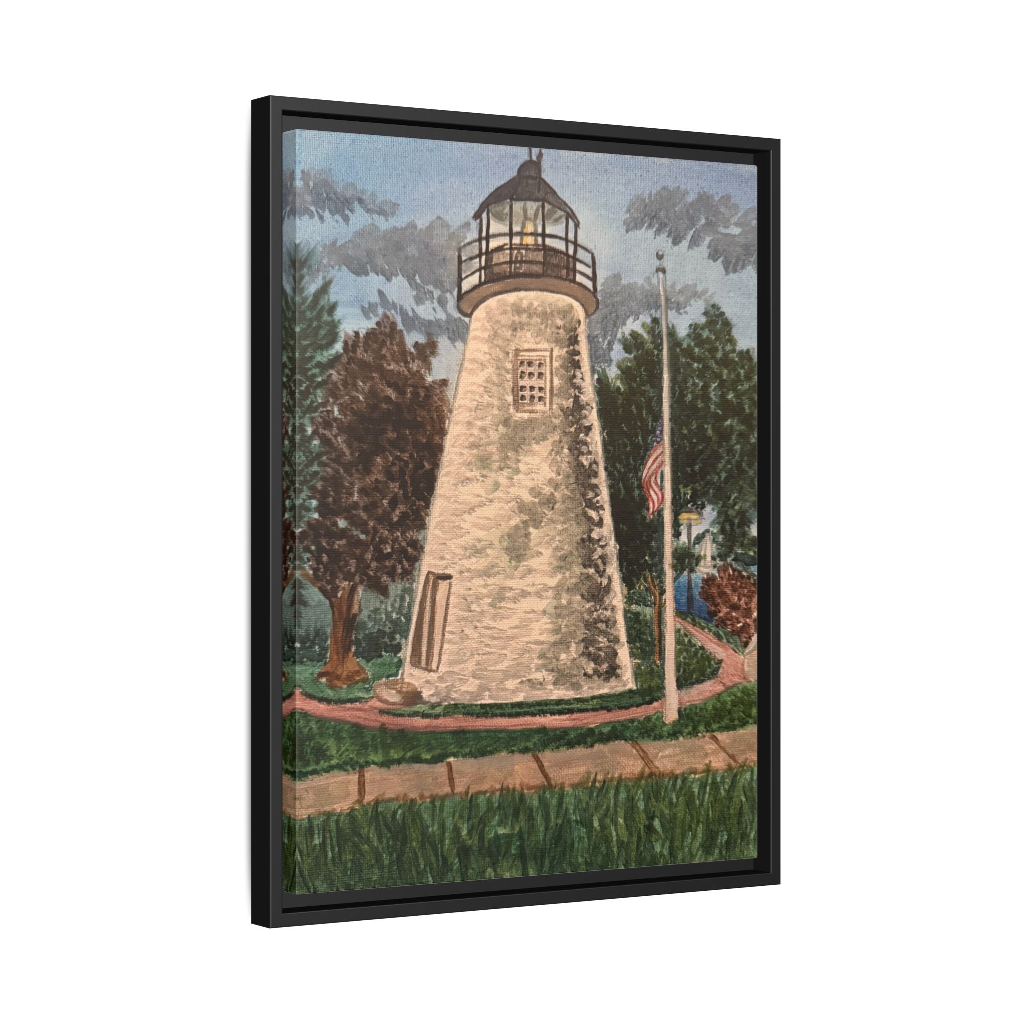 Havre de Grace, Maryland - Day 4- Pushing The Art Framed Canvas