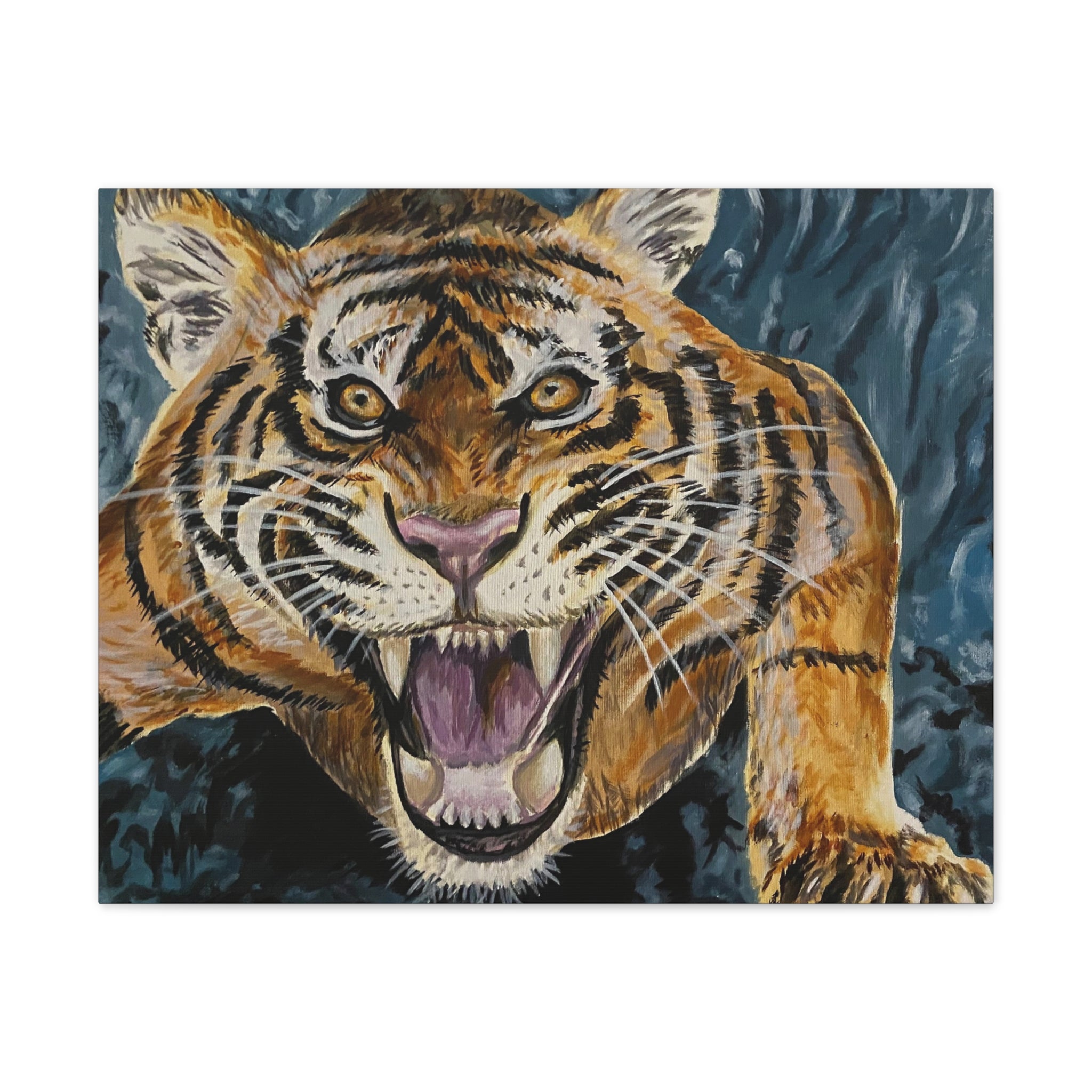 Tiger Tits Canvas