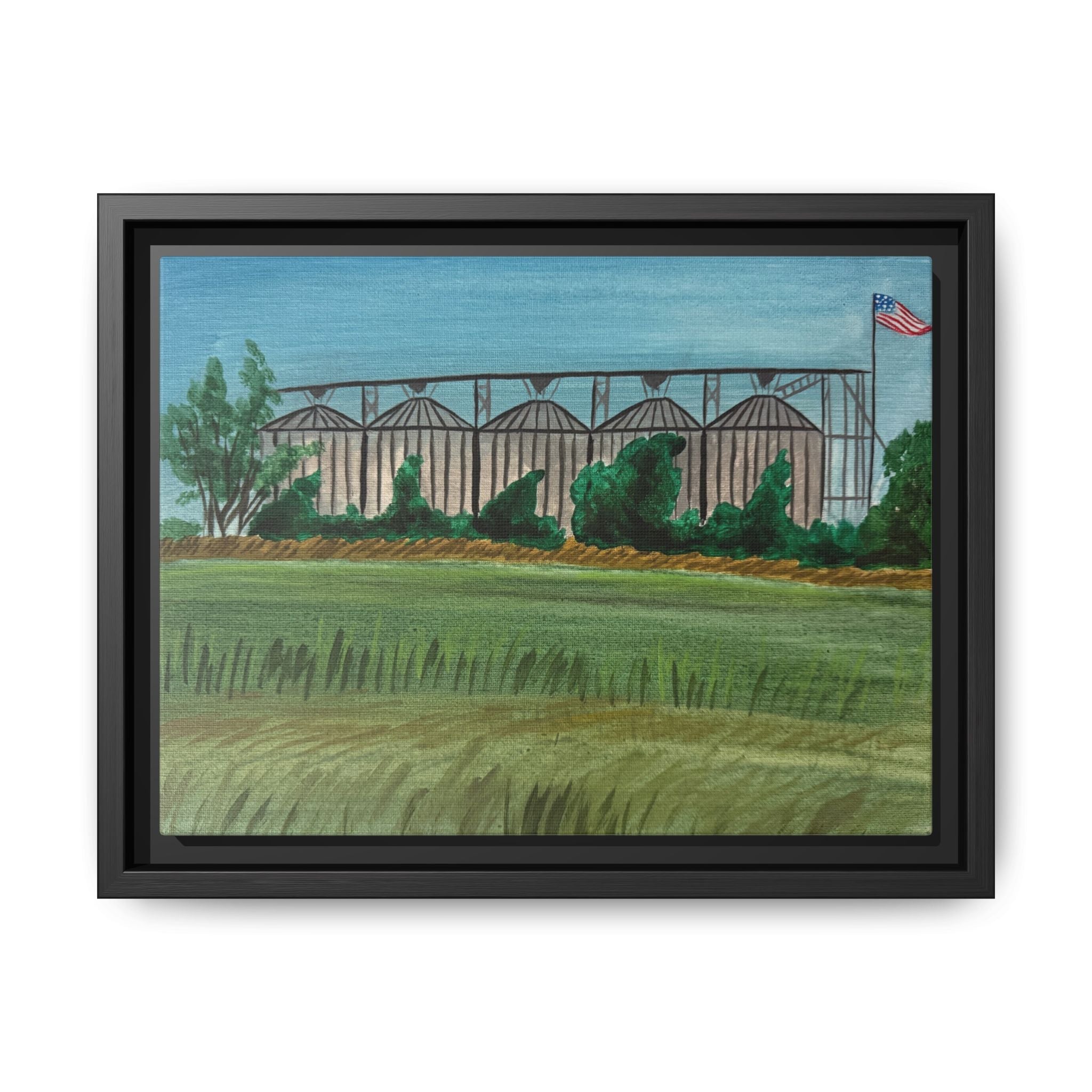 Wheatley, Arkansas - Day 38 - Pushing The Art Framed Canvas