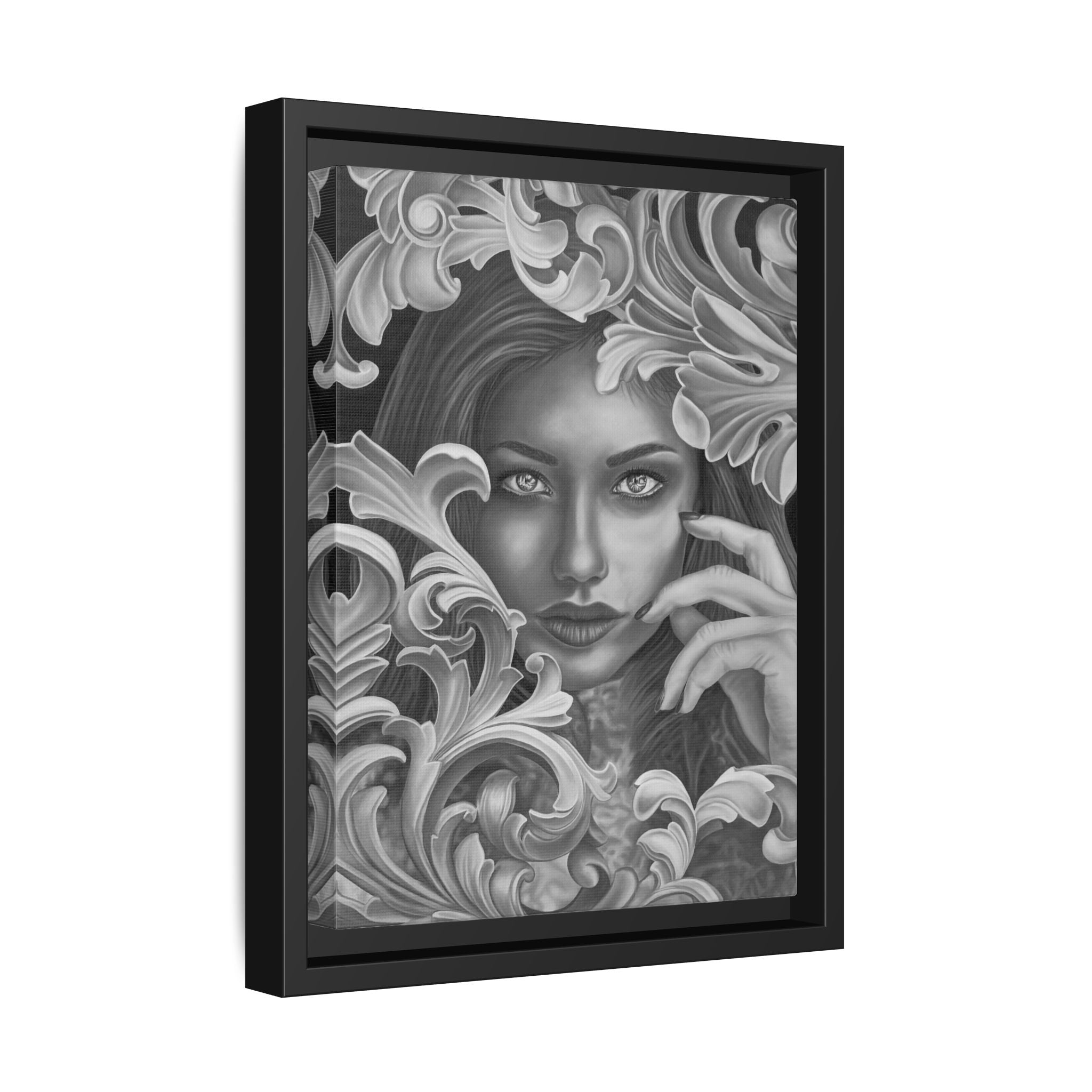 Silent Persuasion Framed Canvas