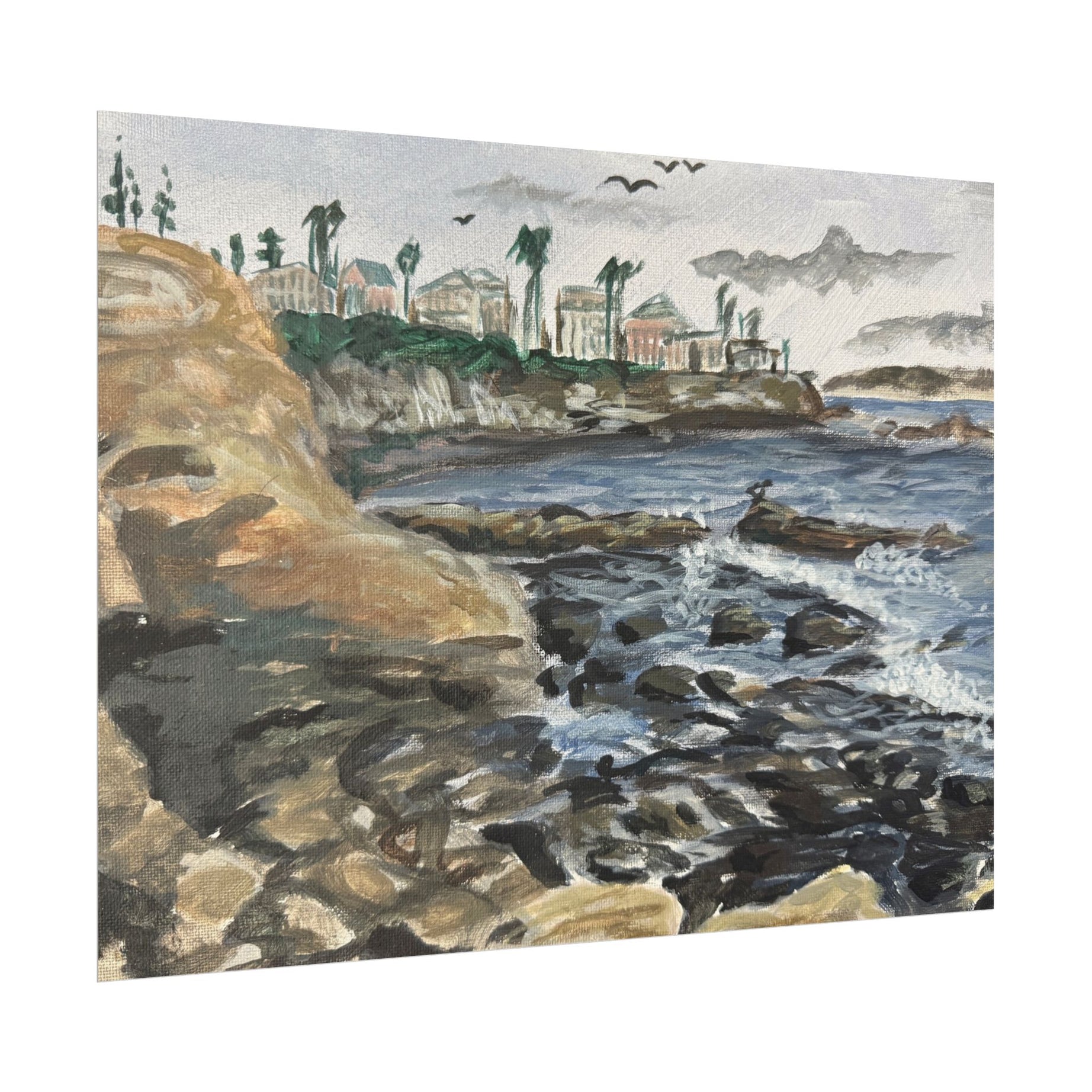 Bird Rock - Pushing The Art Training Print