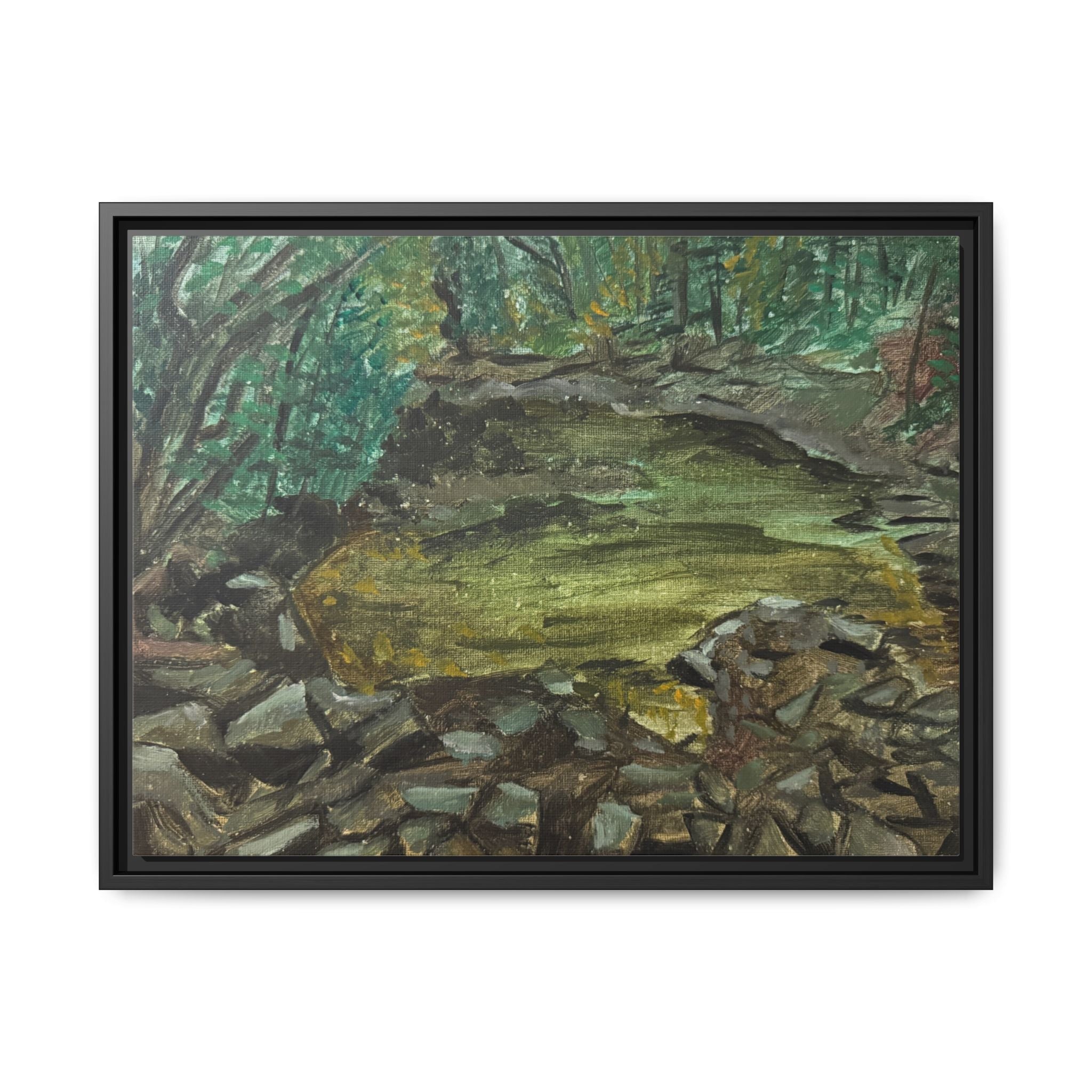 Catlett, Virginia - Day 9 - Pushing The Art Framed Canvas