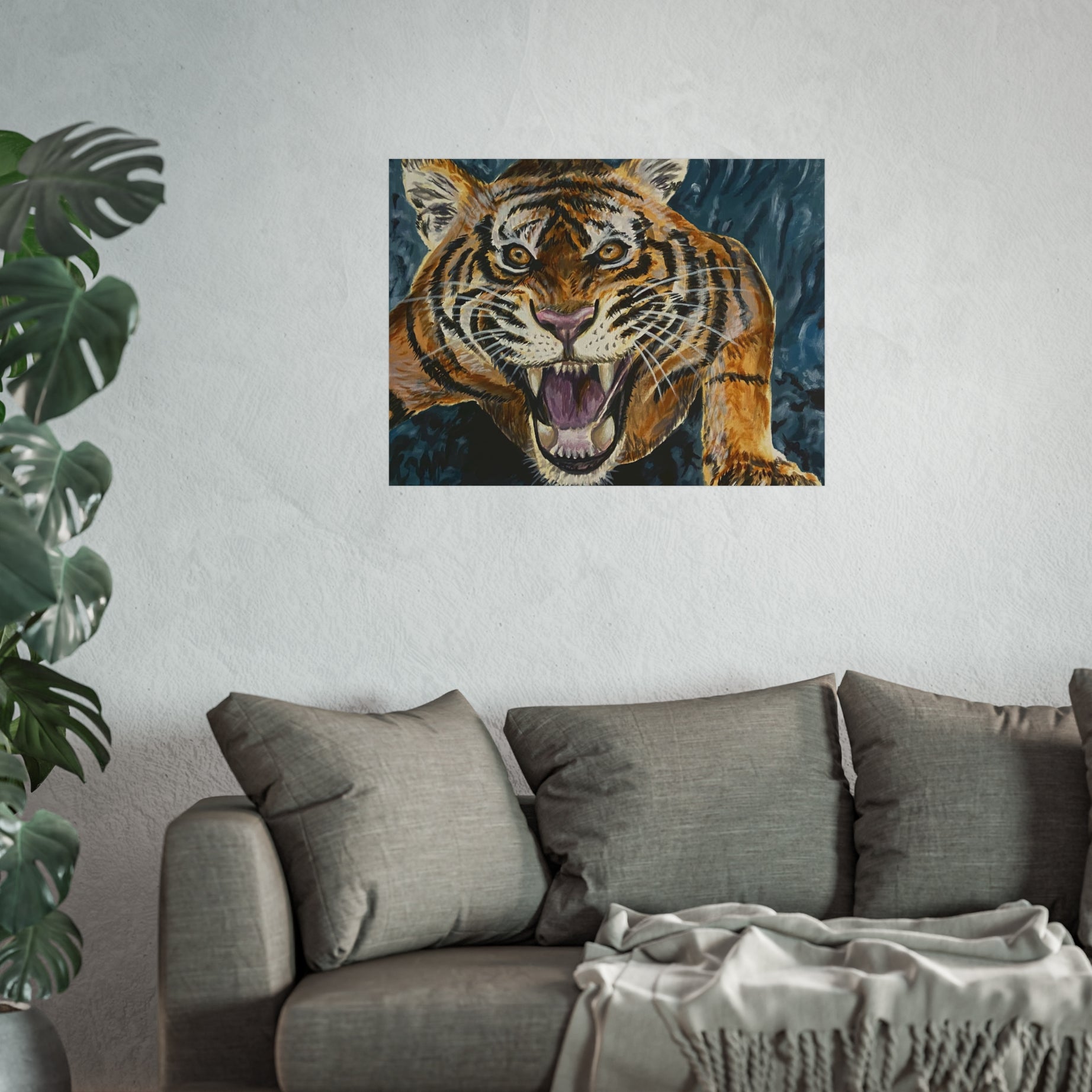 Tiger Tits Fine Art Print
