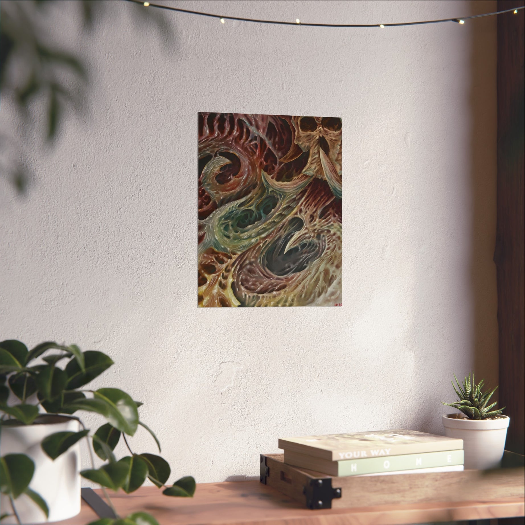 Liquid Slimy Dreams Fine Art Print