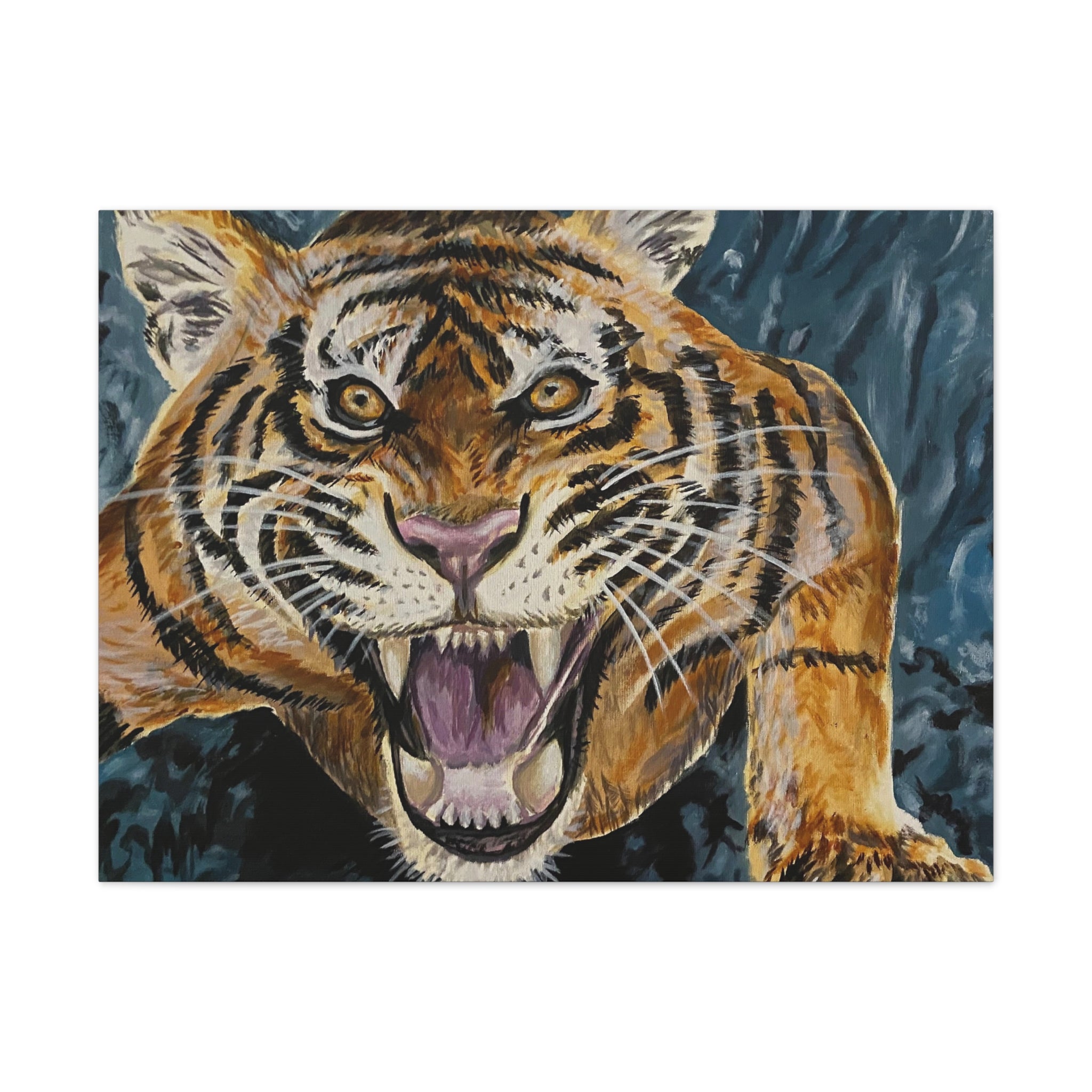 Tiger Tits Canvas