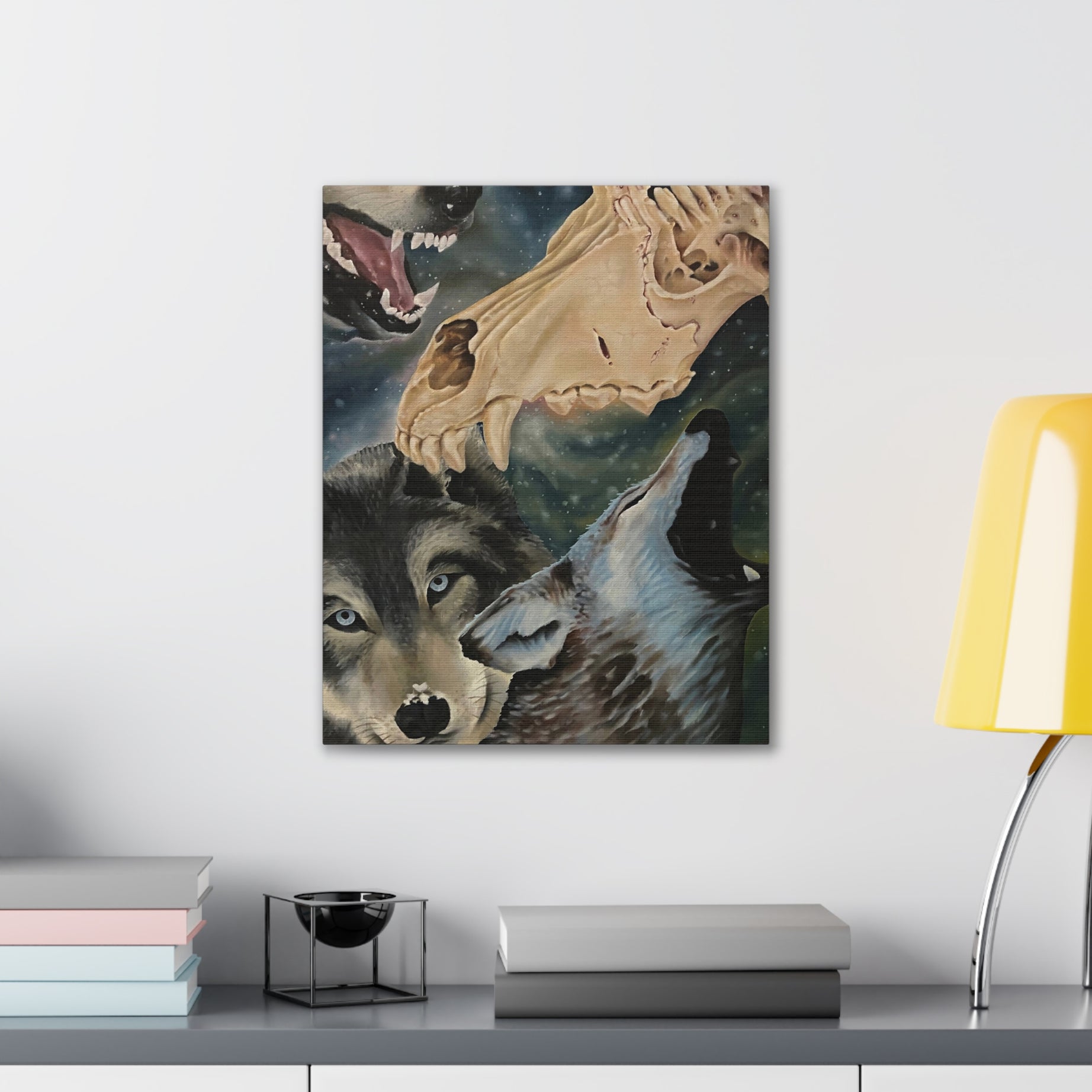 Cry Wolf Canvas
