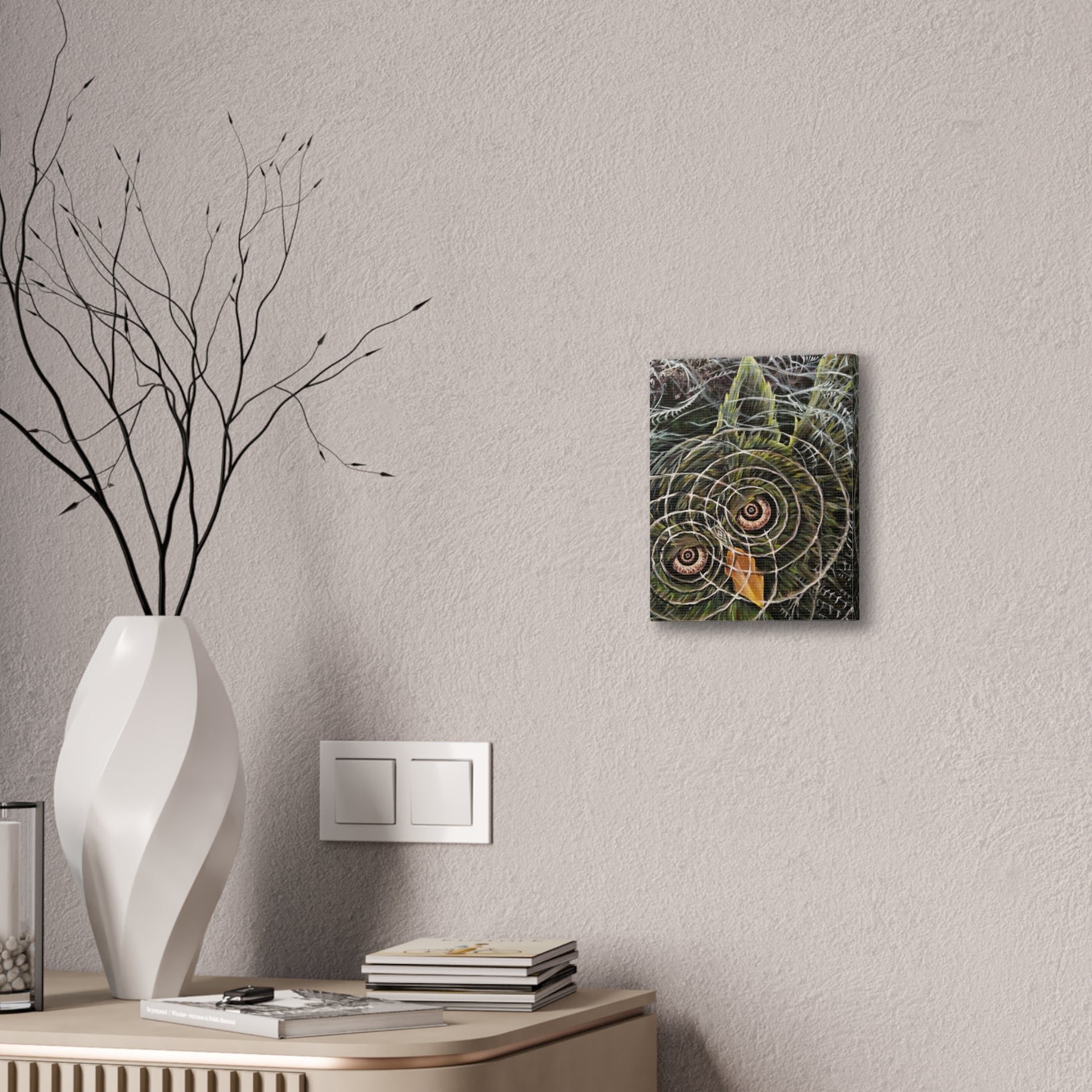 Hoo-Lucinations Canvas