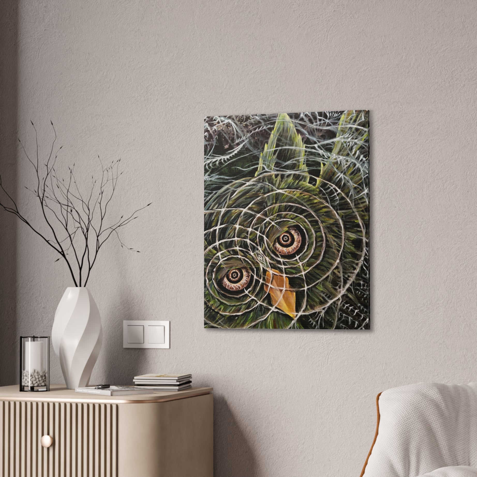 Hoo-Lucinations Canvas