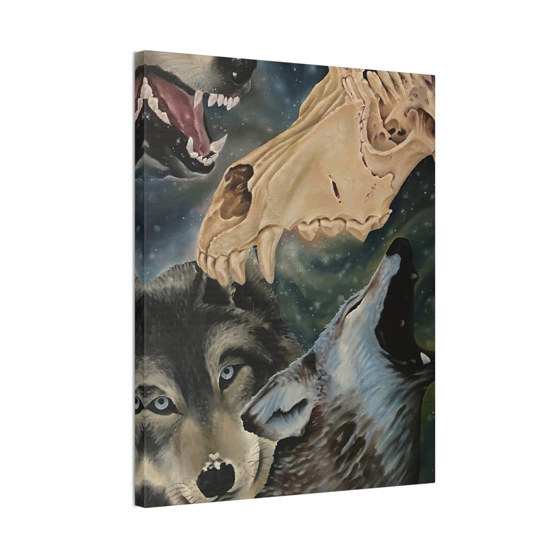 Cry Wolf Canvas