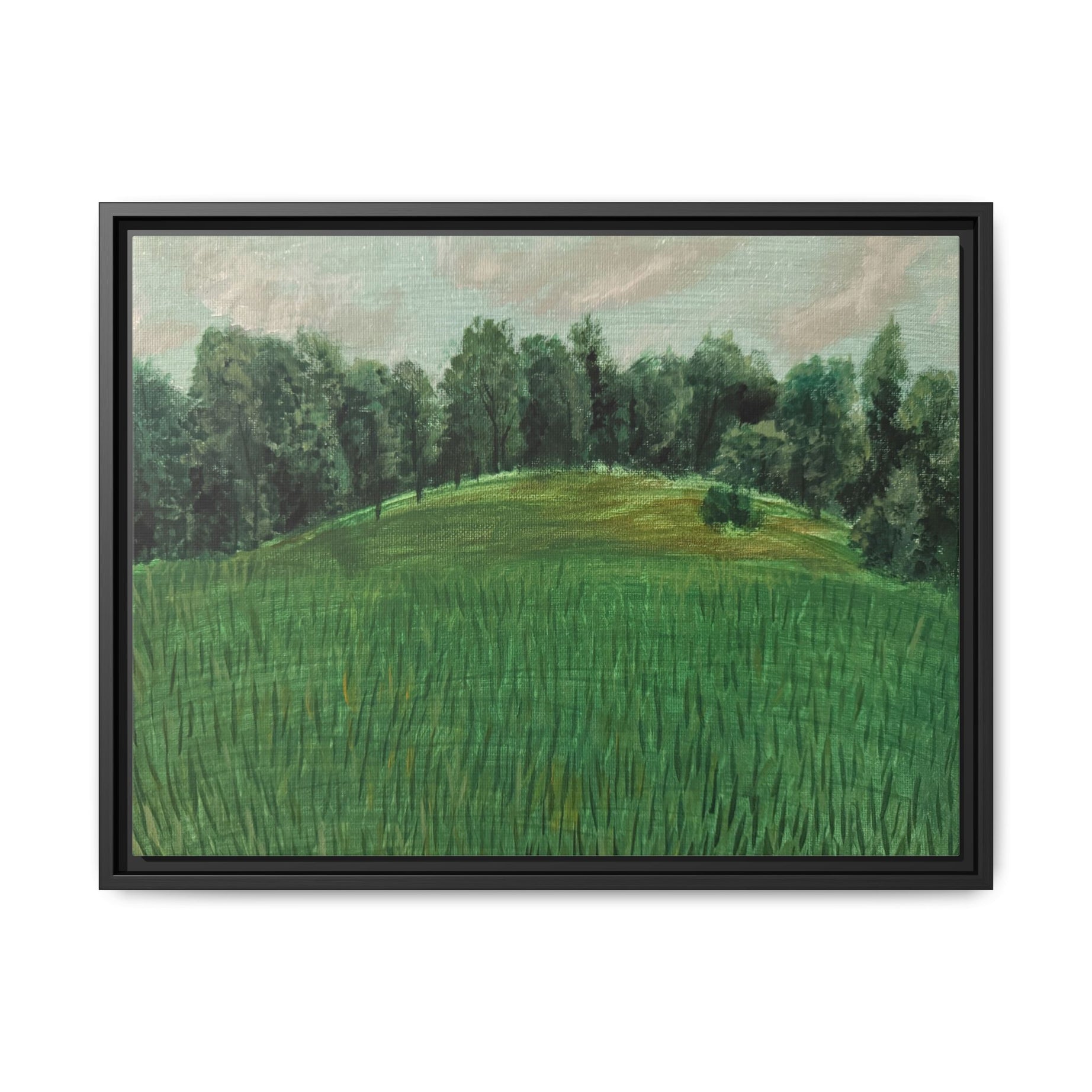 Warrenton, Virginia - Day 10 - Pushing The Art Framed Canvas