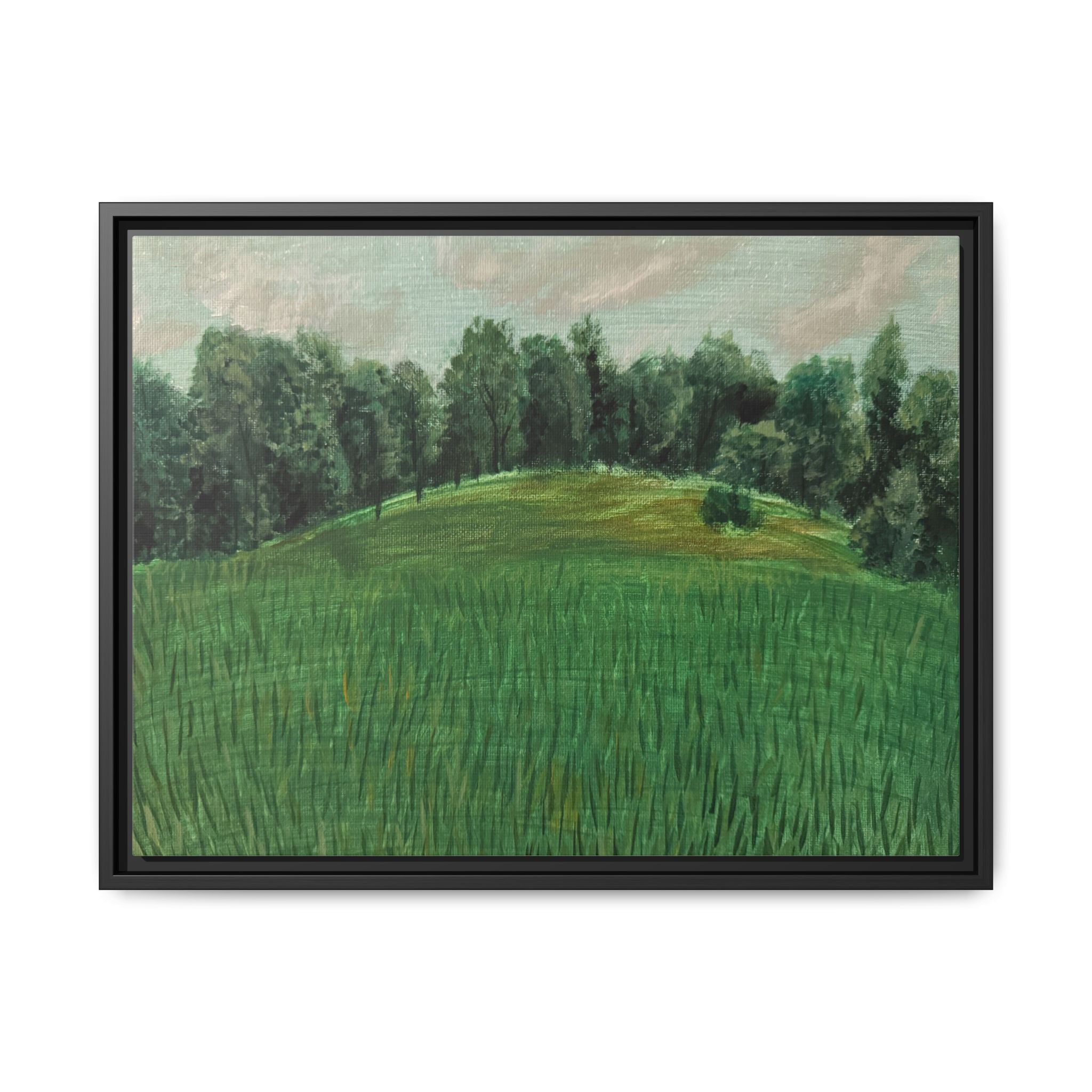 Warrenton, Virginia - Day 10 - Pushing The Art Framed Canvas