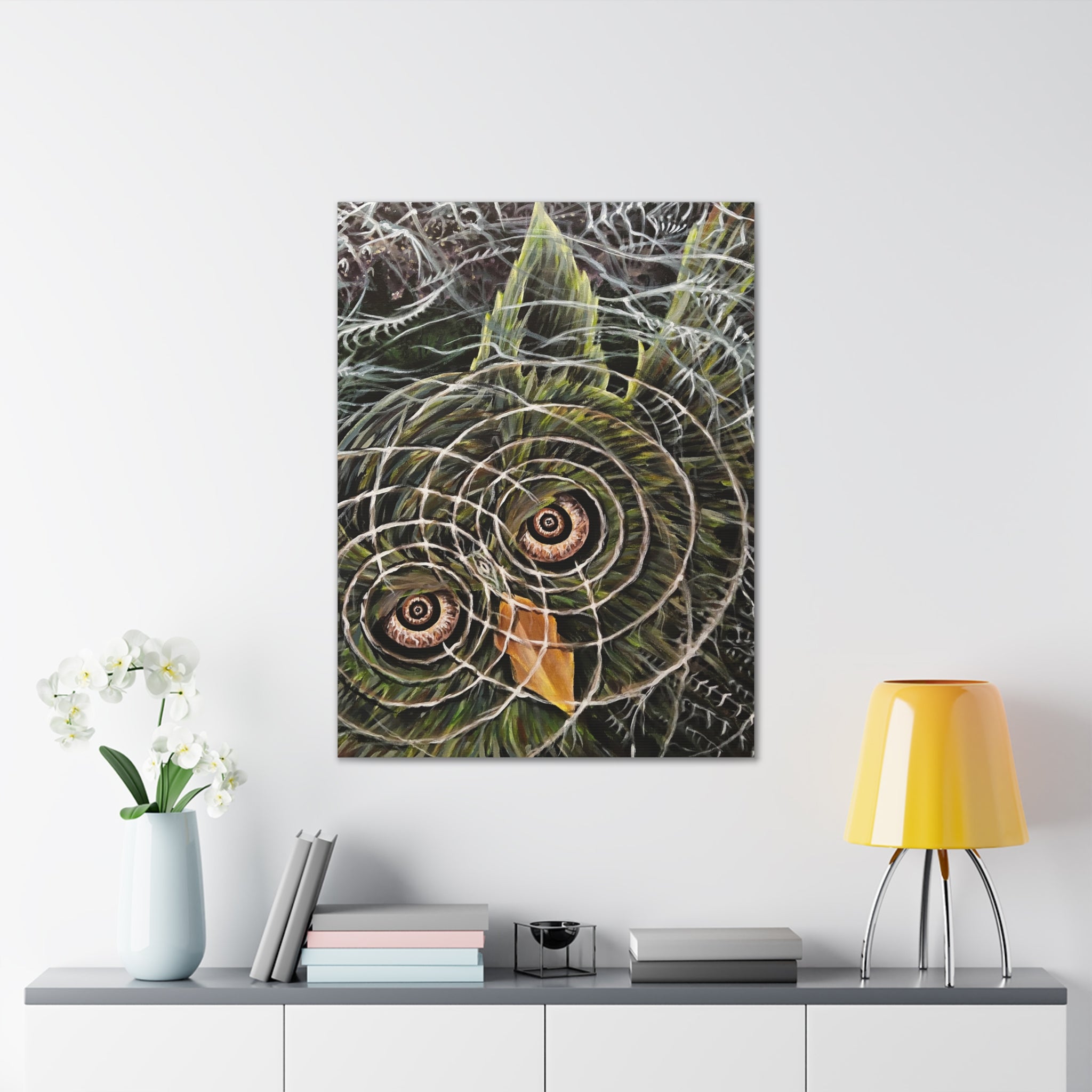 Hoo-Lucinations Canvas