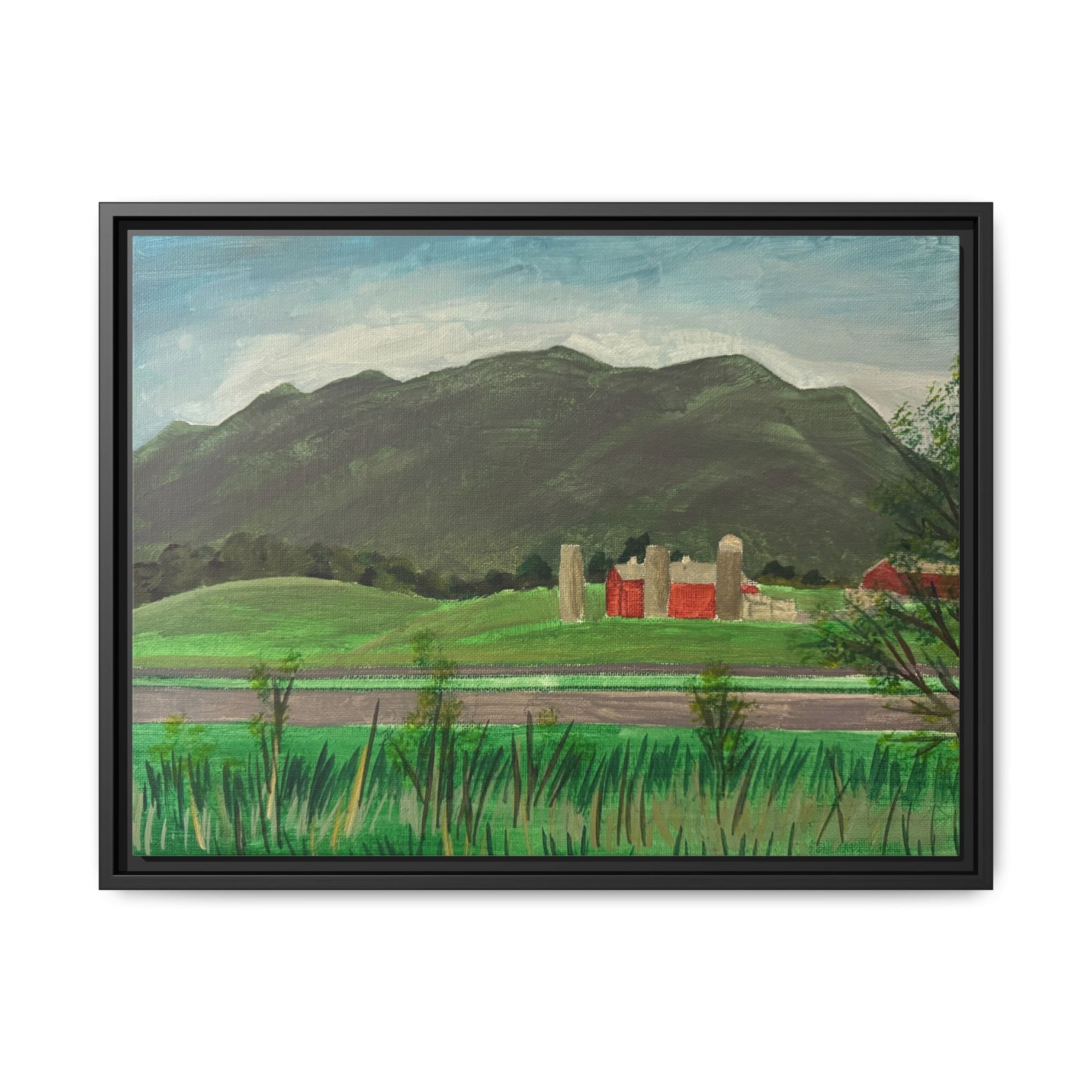 Buchanan, Virginia - Day 15 - Pushing The Art Framed Canvas