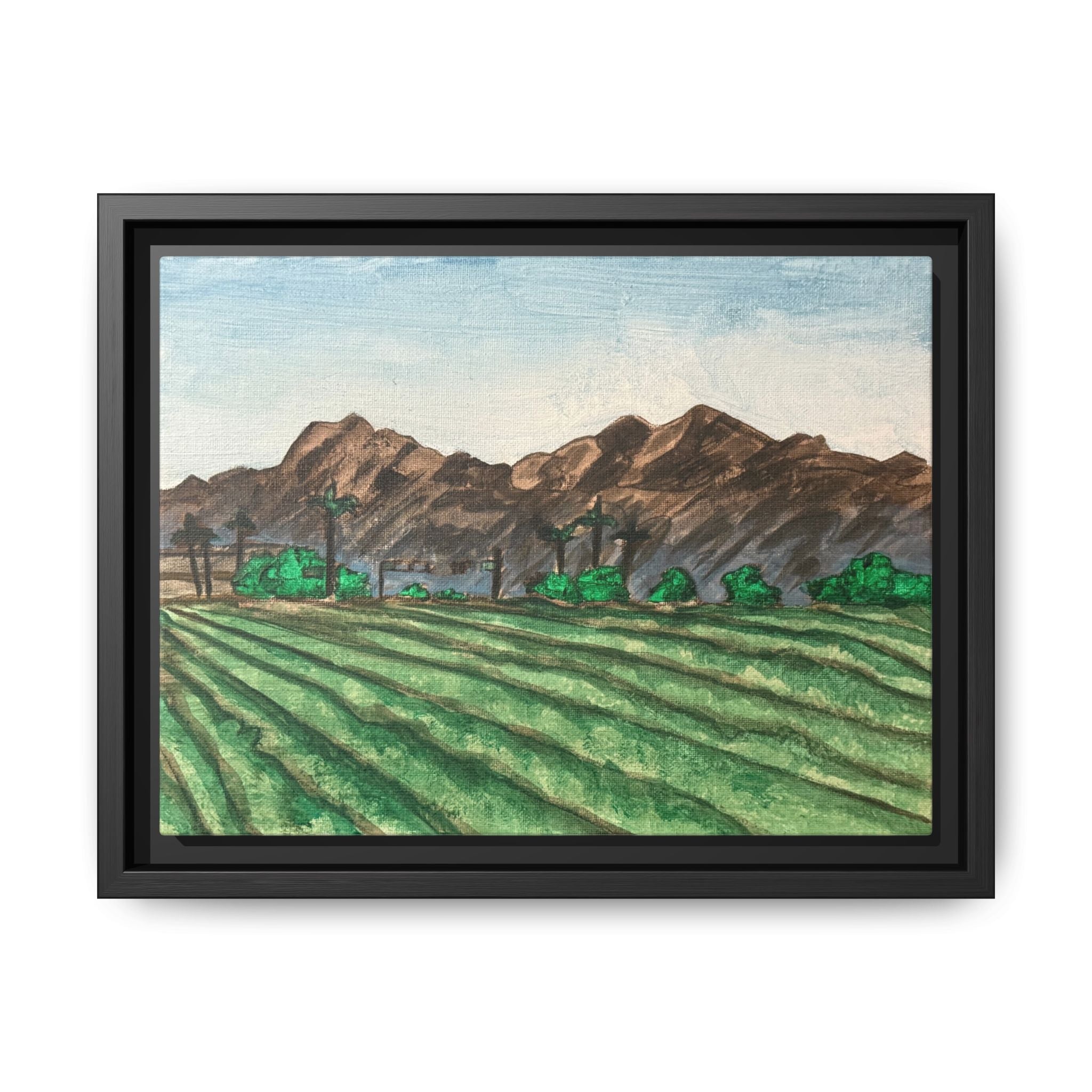 Phoenix, Arizona - Day 92 - Pushing The Art Framed Canvas