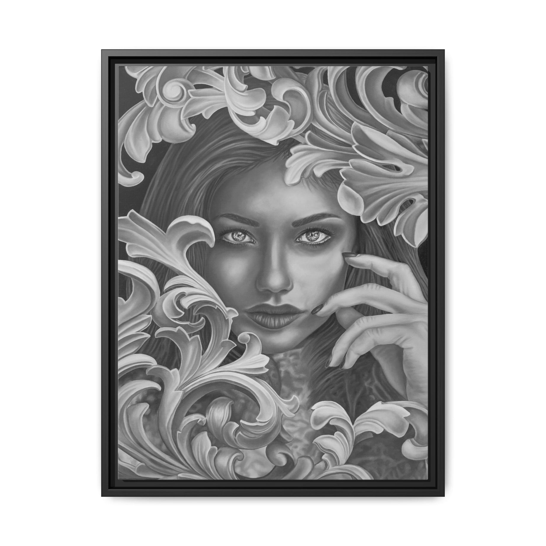 Silent Persuasion Framed Canvas