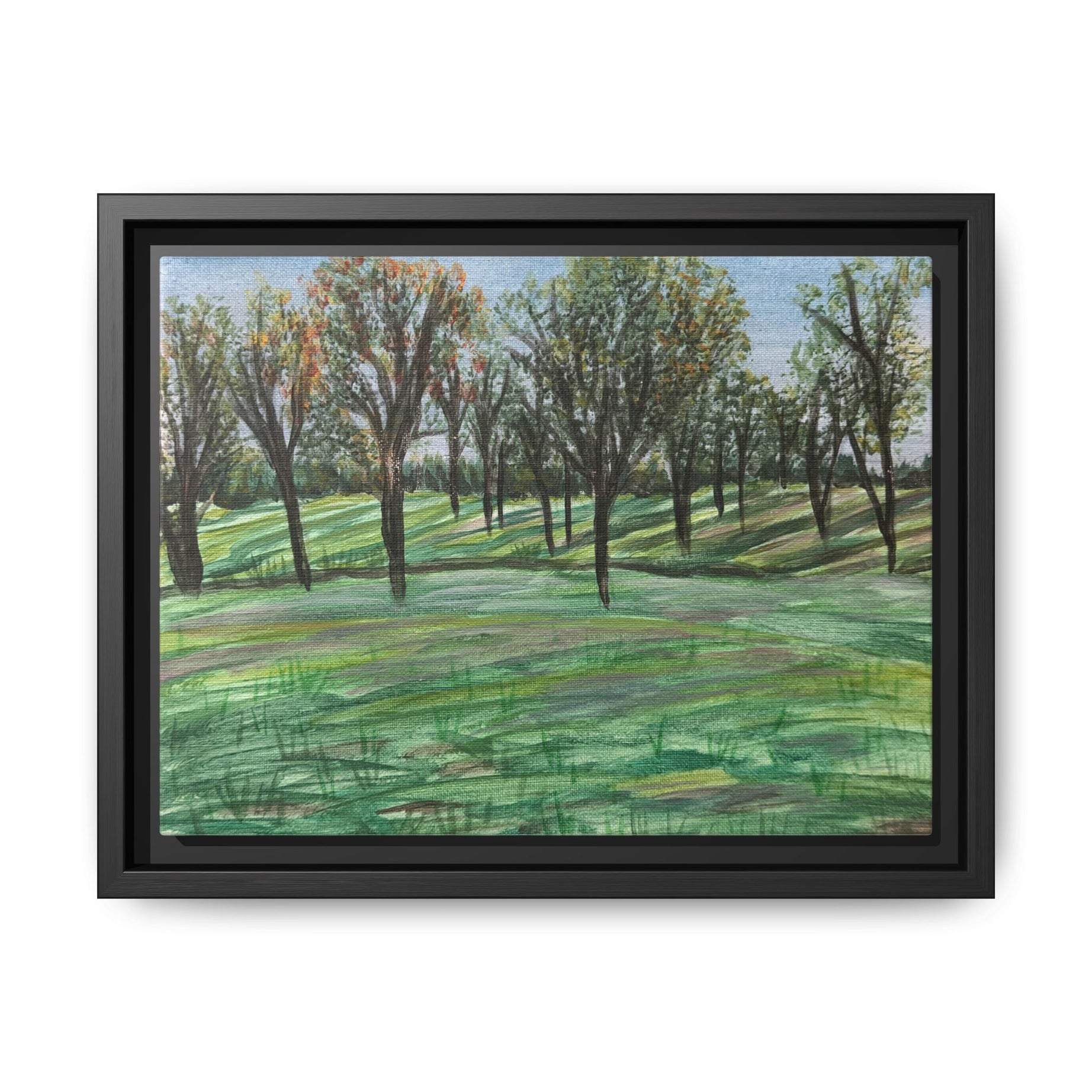 Russellville, Arkansas - Day 42 - Pushing The Art Framed Canvas