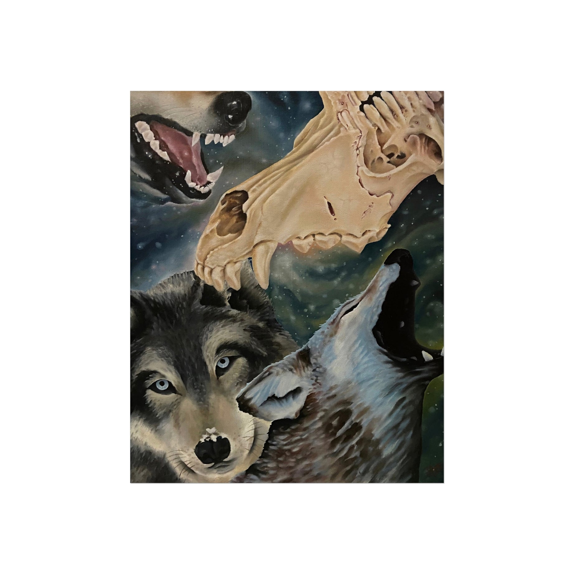 Cry Wolf Fine Art Print