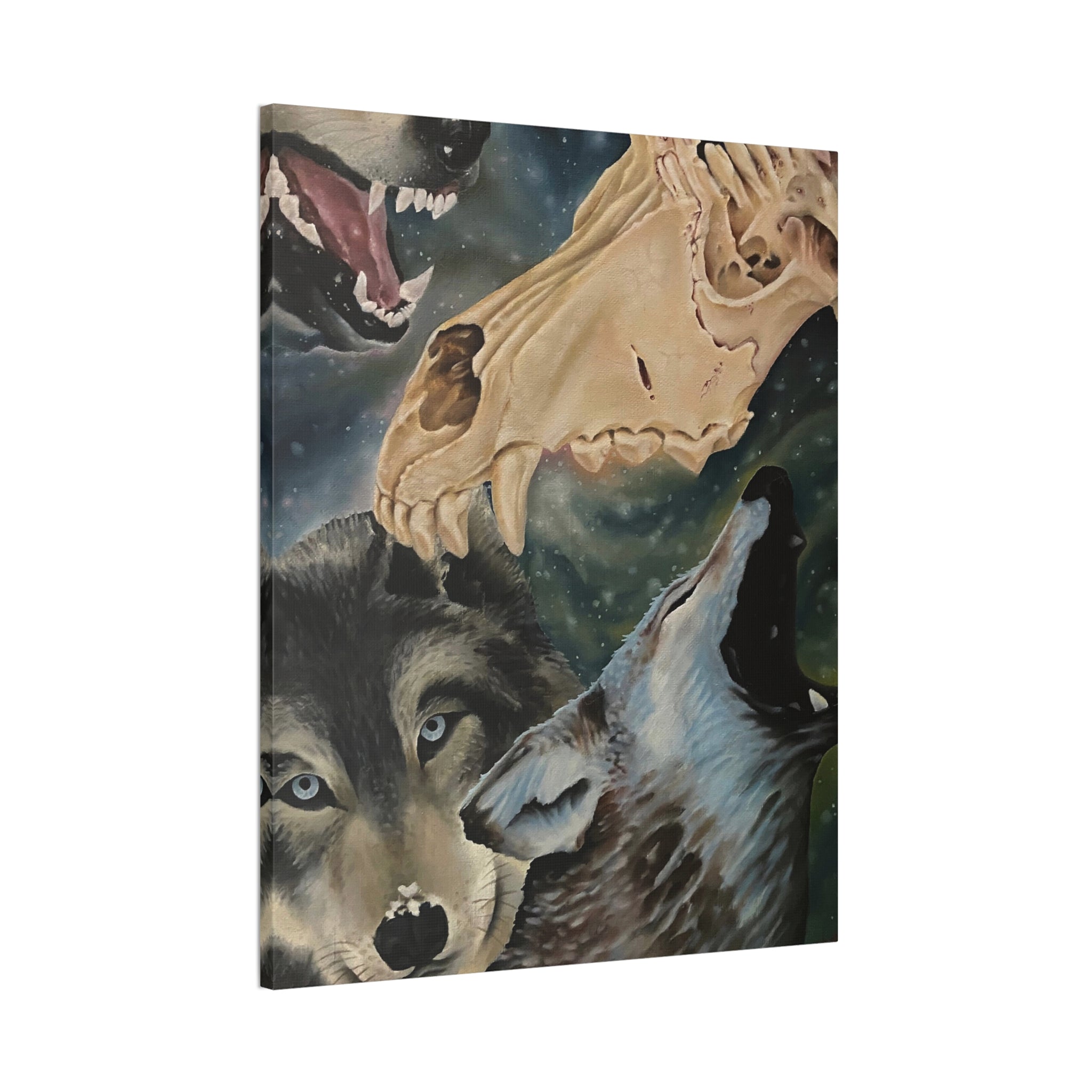 Cry Wolf Canvas