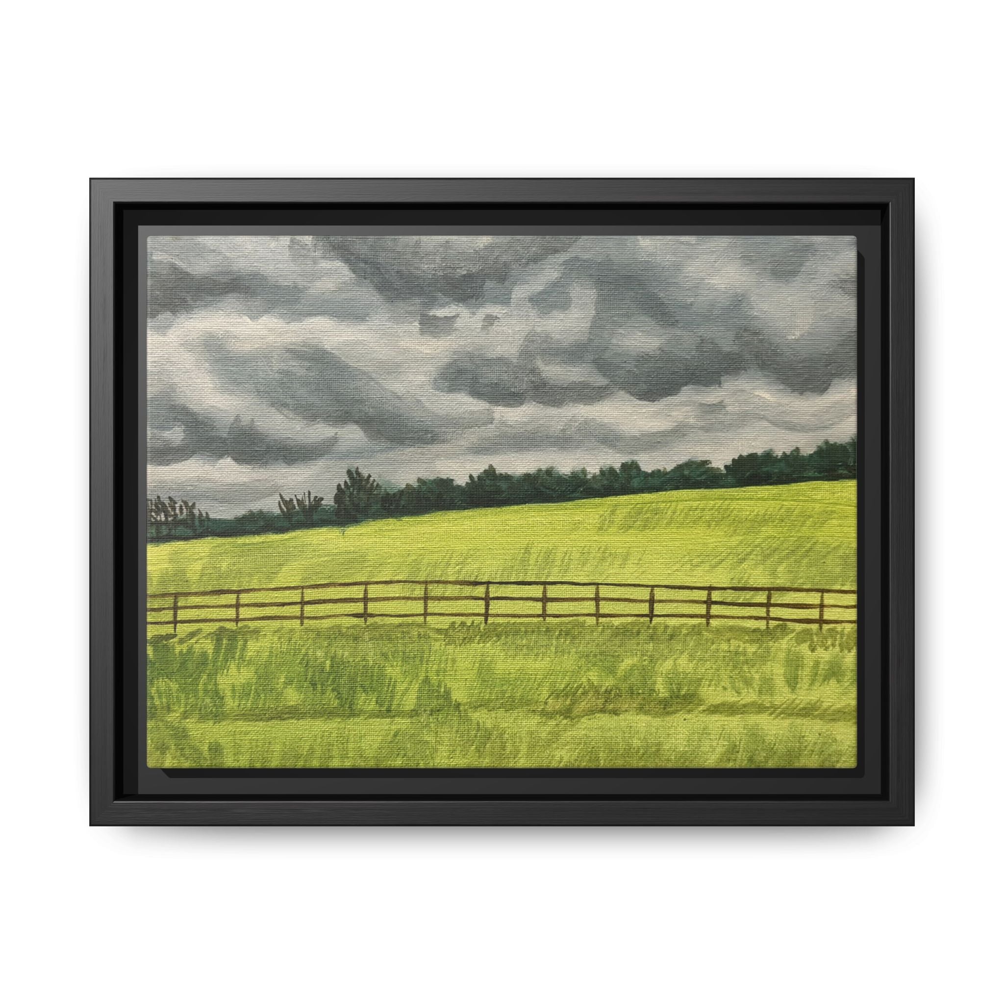 Conway, Arkansas - Day 41 - Pushing The Art Framed Canvas