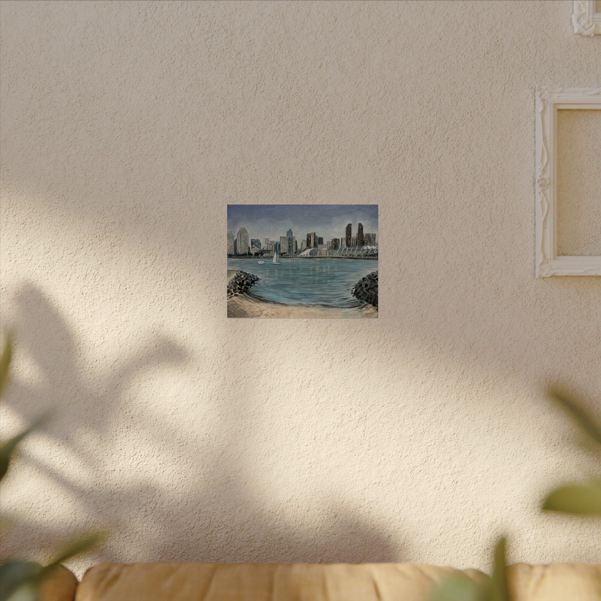 San Diego skyline - Pushing The Art Training Print